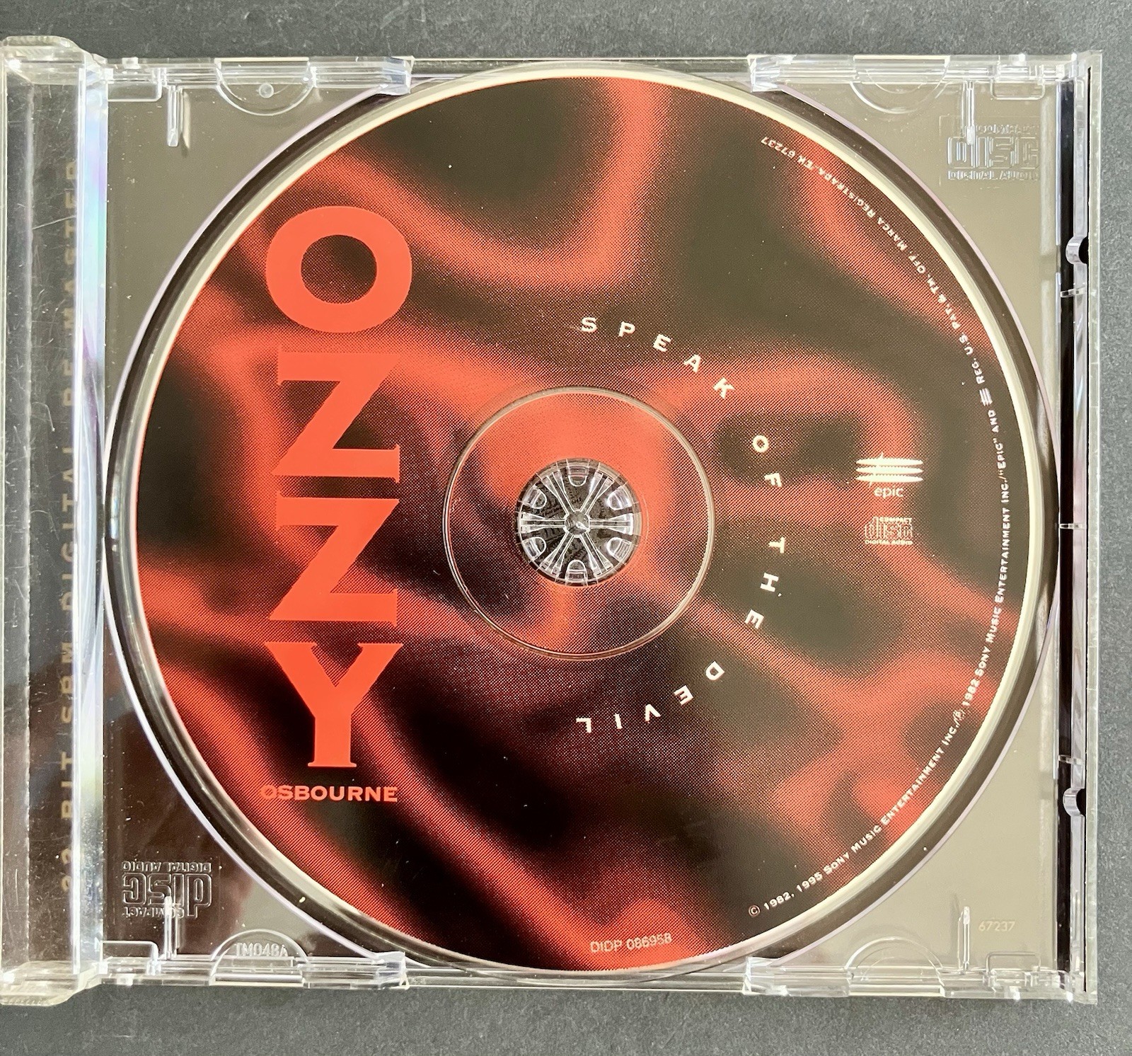 Ozzy Osbourne – Speak Of The Devil CD, 1995 Remaster USA, Live – Epic – Rock