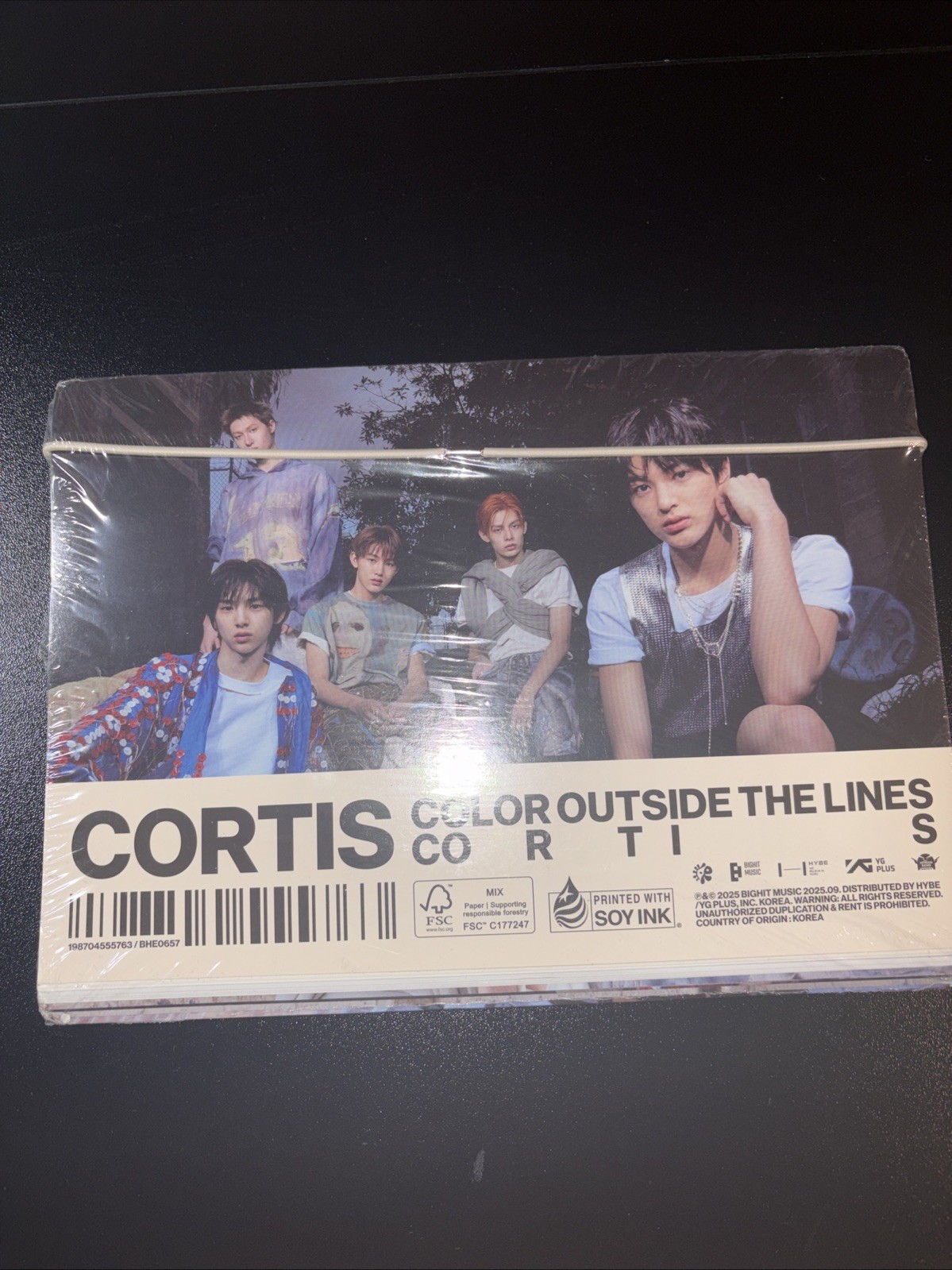 Cortis – Color Outside The Lines [Scene 3 ver.] [New CD] Photo Book, Photos NEW!