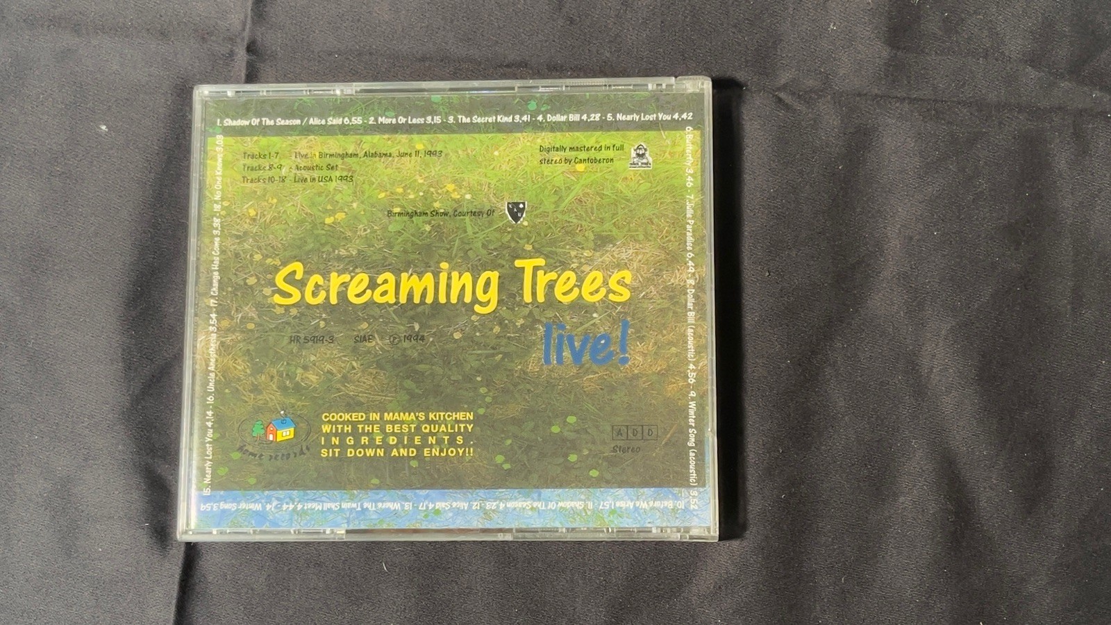 SCREAMING TREES – 3-CD LOT OF LIVE ALBUMS – 10 TONS OF FUN/WINTER SONGS/LIVE!