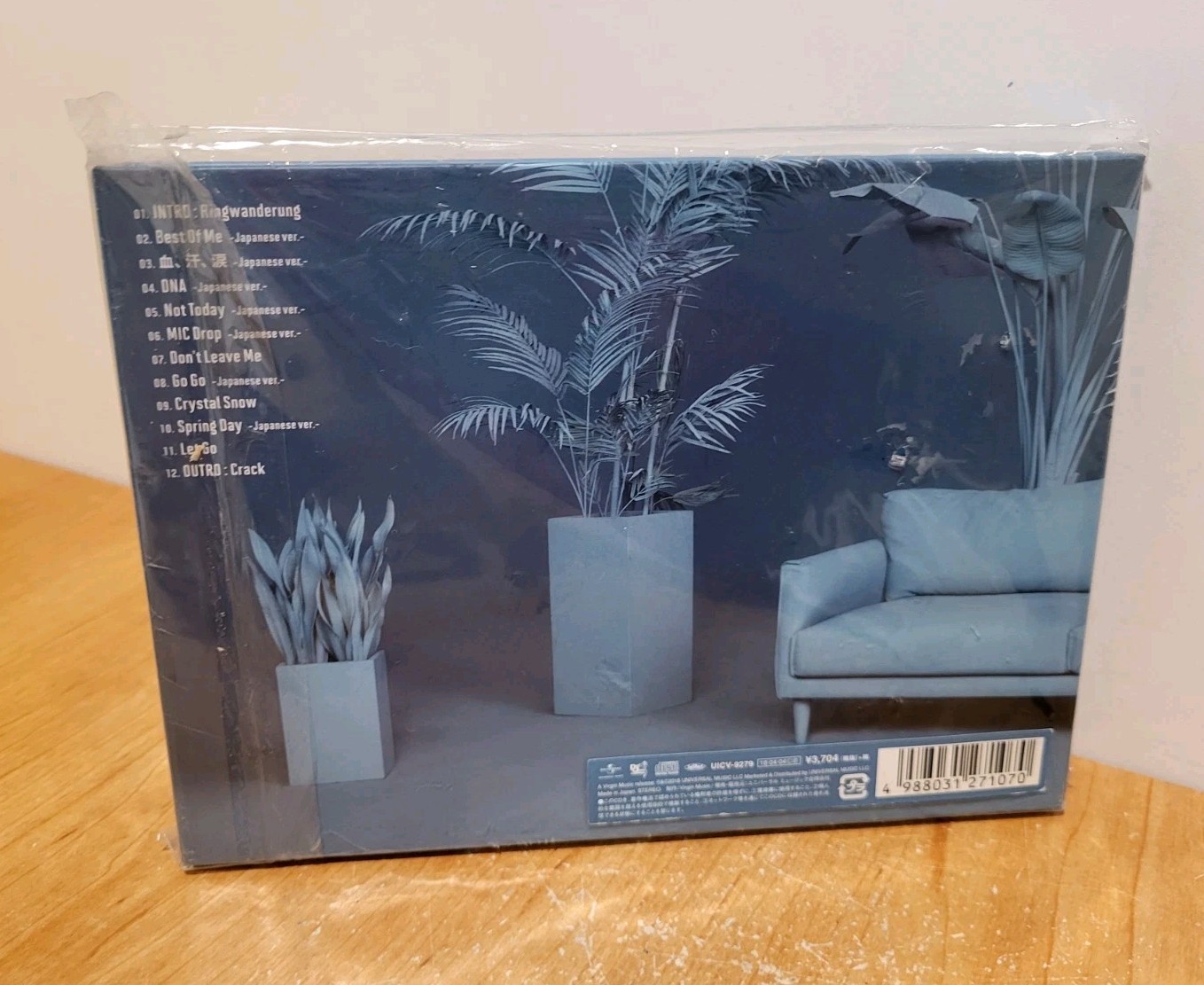 BTS FACE YOURSELF New Sealed 2018 Universal Music DJam CD+Booklet UICV9279