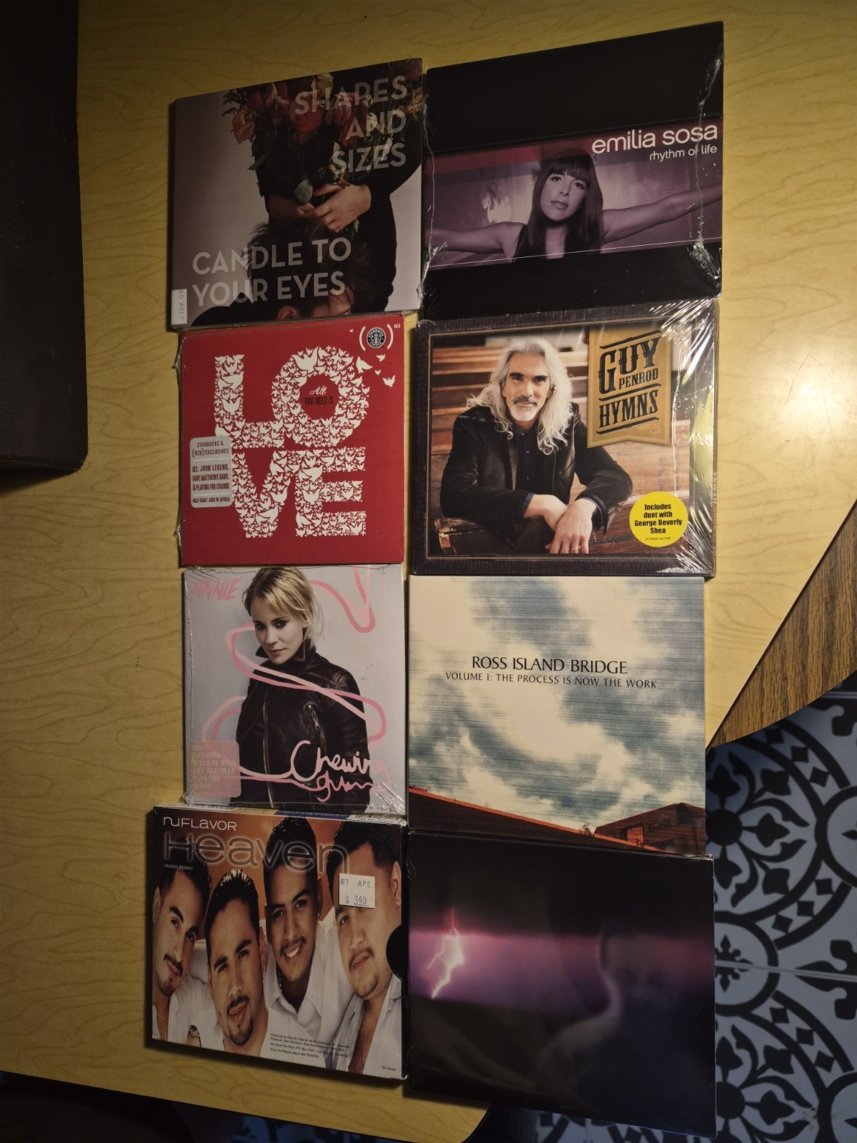 Digipack CD LOT OF 8 Mixed GENRES Sealed NEW