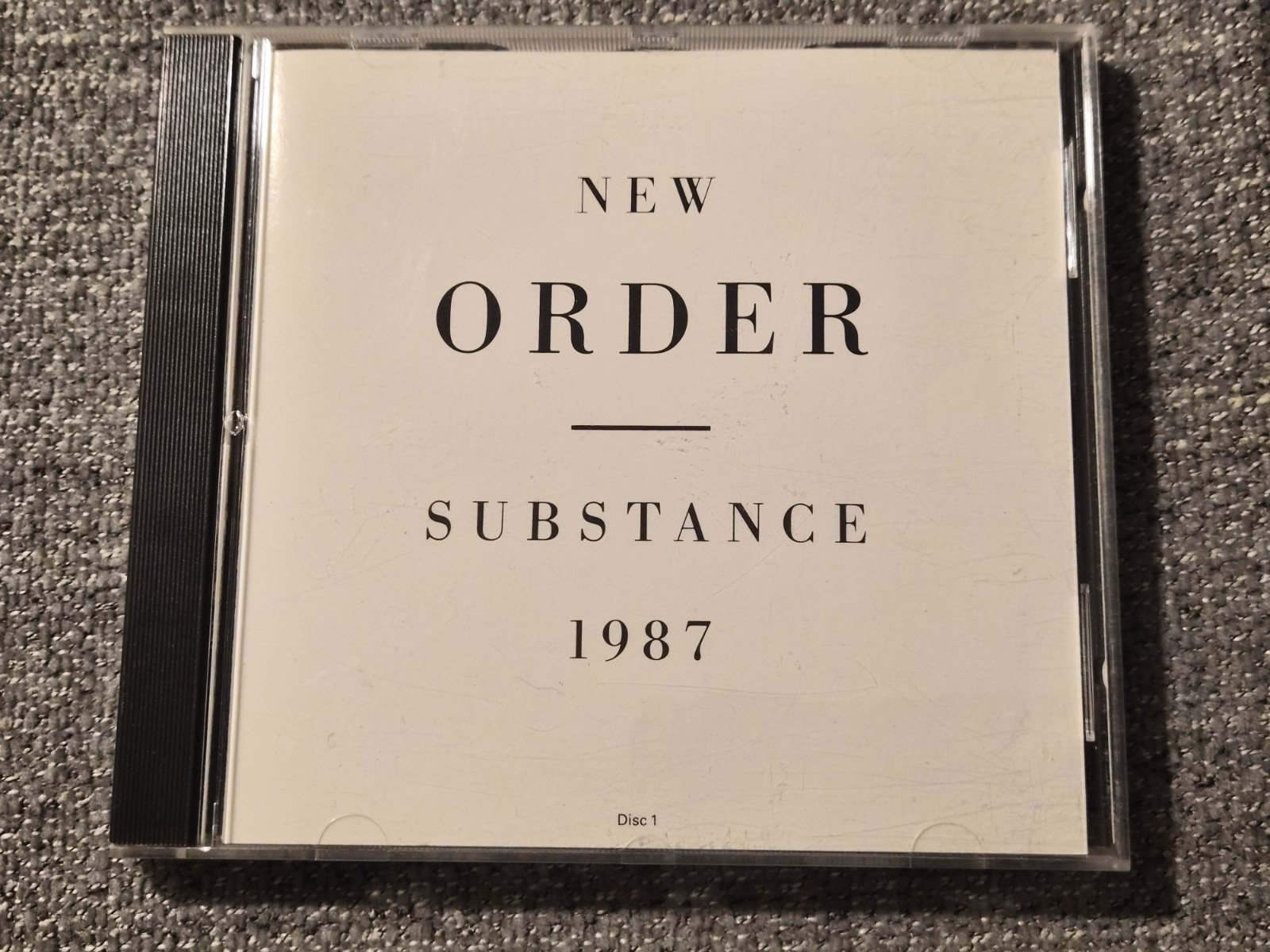 (509) New Order – Substance 1987 Disc 1 ONLY CD USA SRC Pressing 25621-2