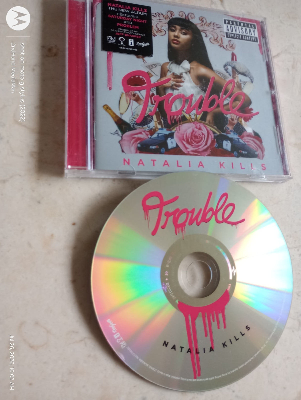 NATALIA KILLS TROUBLE CD