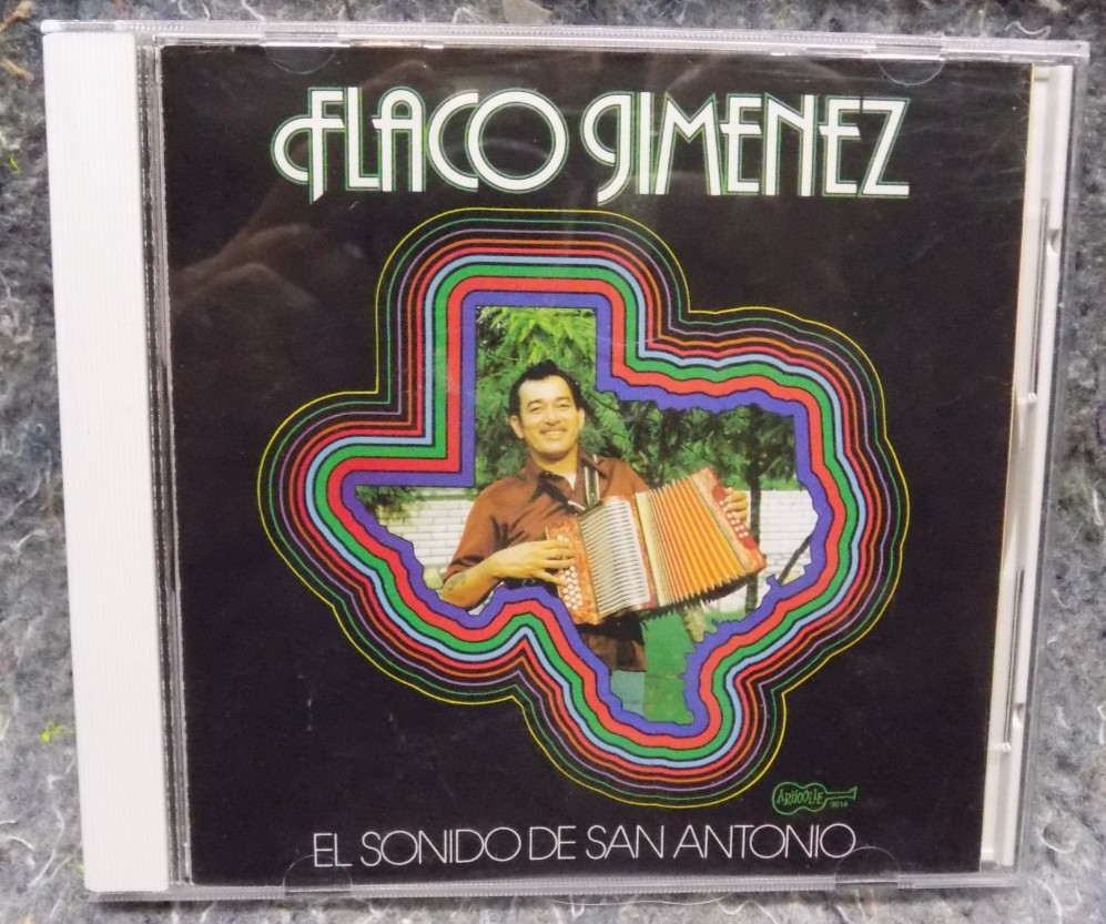 “El Sonido De San Antonio” Flaco Jimenez CD P-Vine [Japan] (1989) NM-