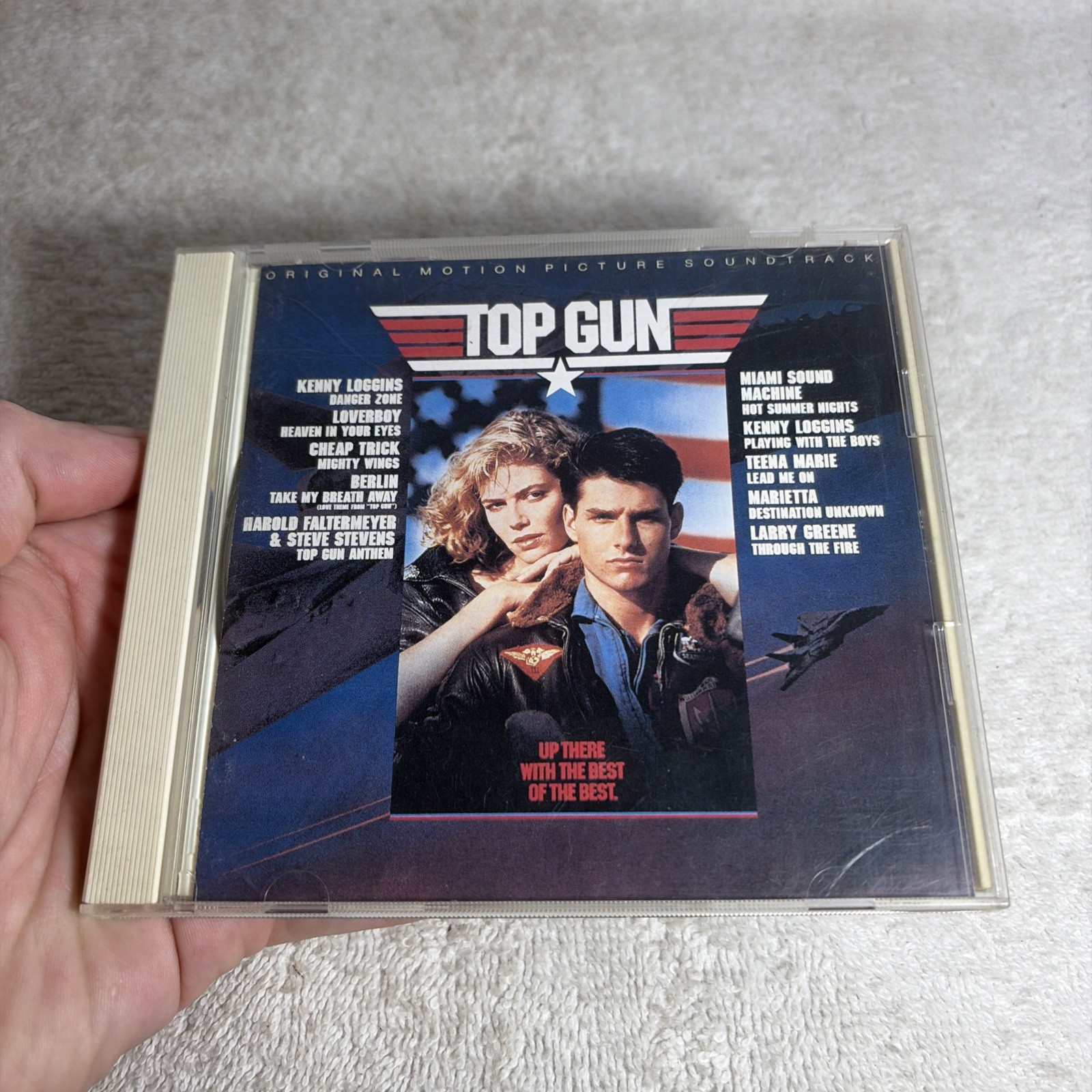 Top Gun – Original Motion Picture Soundtrack (VERY RARE – CD CBS SONY JAPAN)