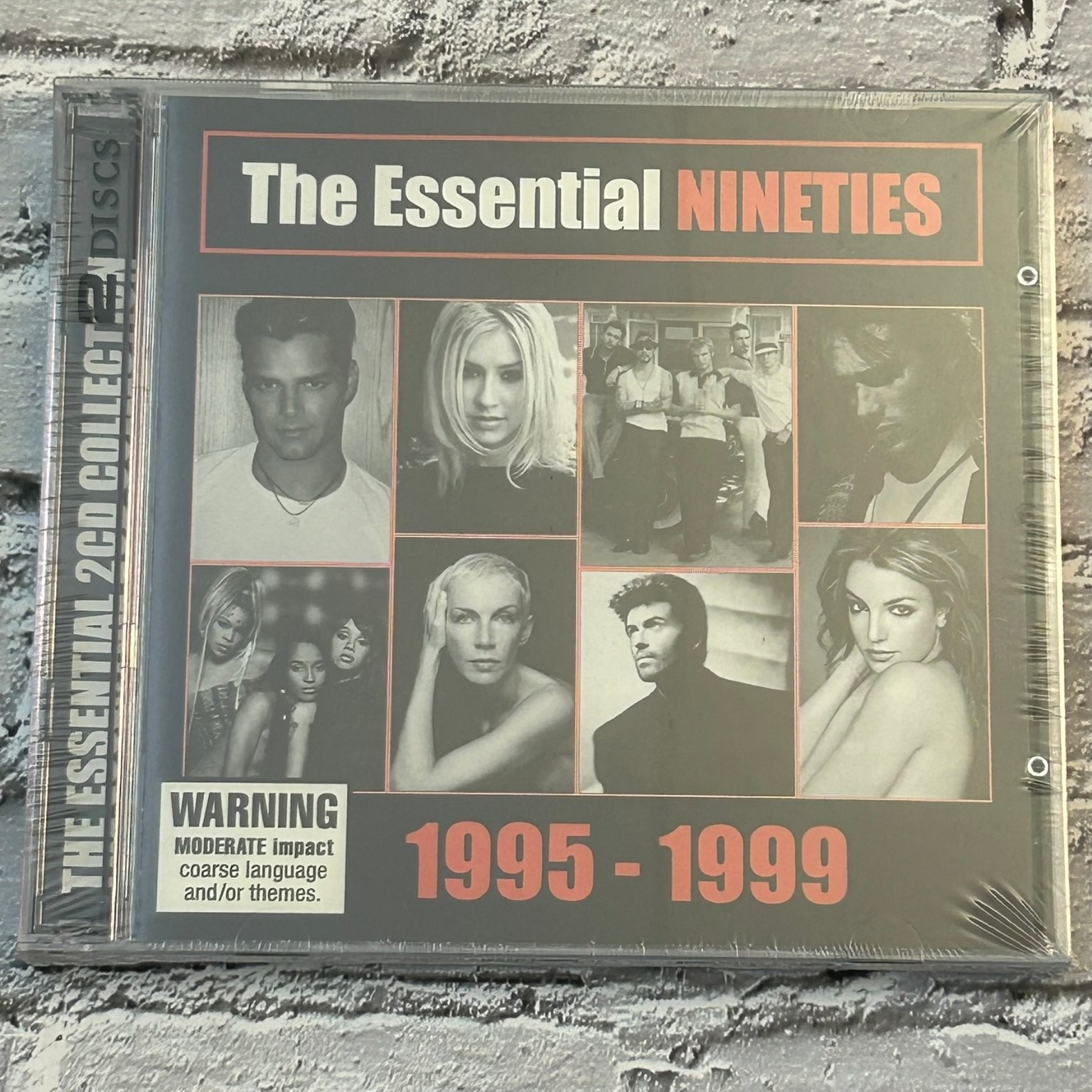 Essential Nineties 1995-1999 CD 2-disc Pop Rock Dance R&B Sony Britney Spears