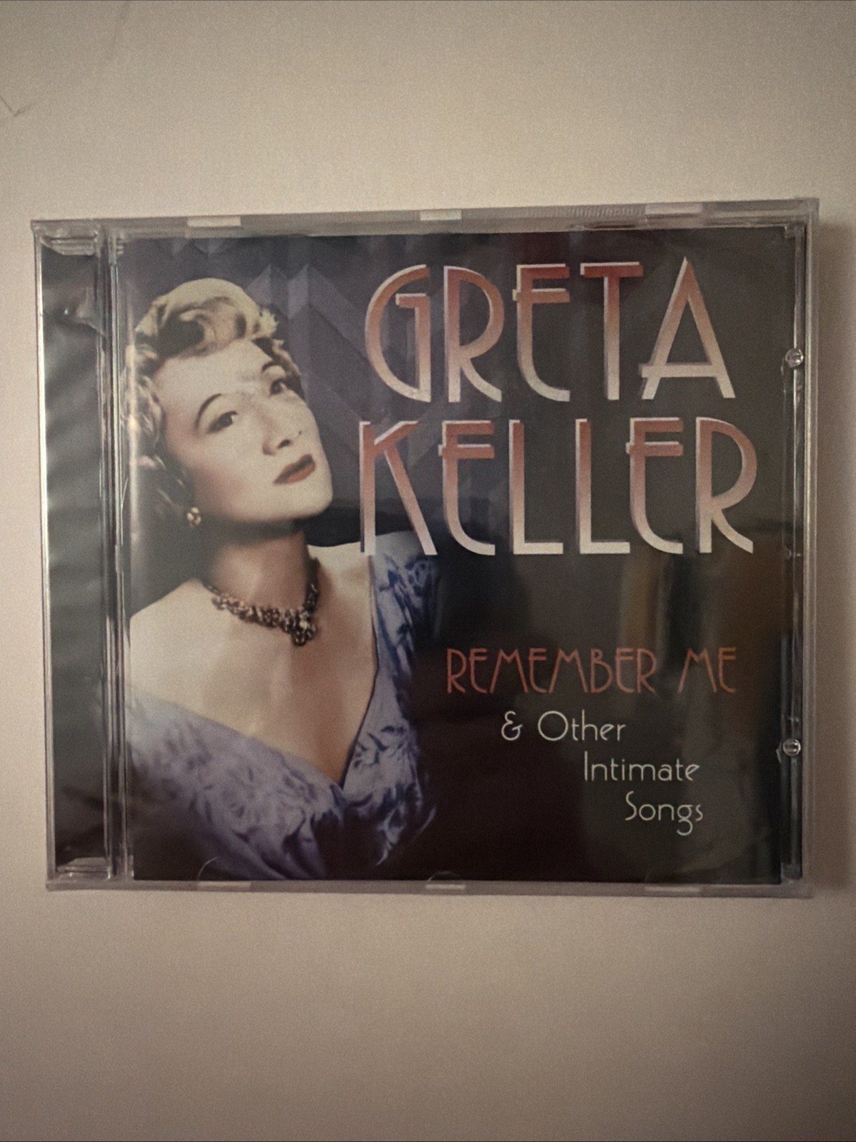 CD Greta Keller Remember Me Sepia Records – NEW / SEALED / UNOPENED