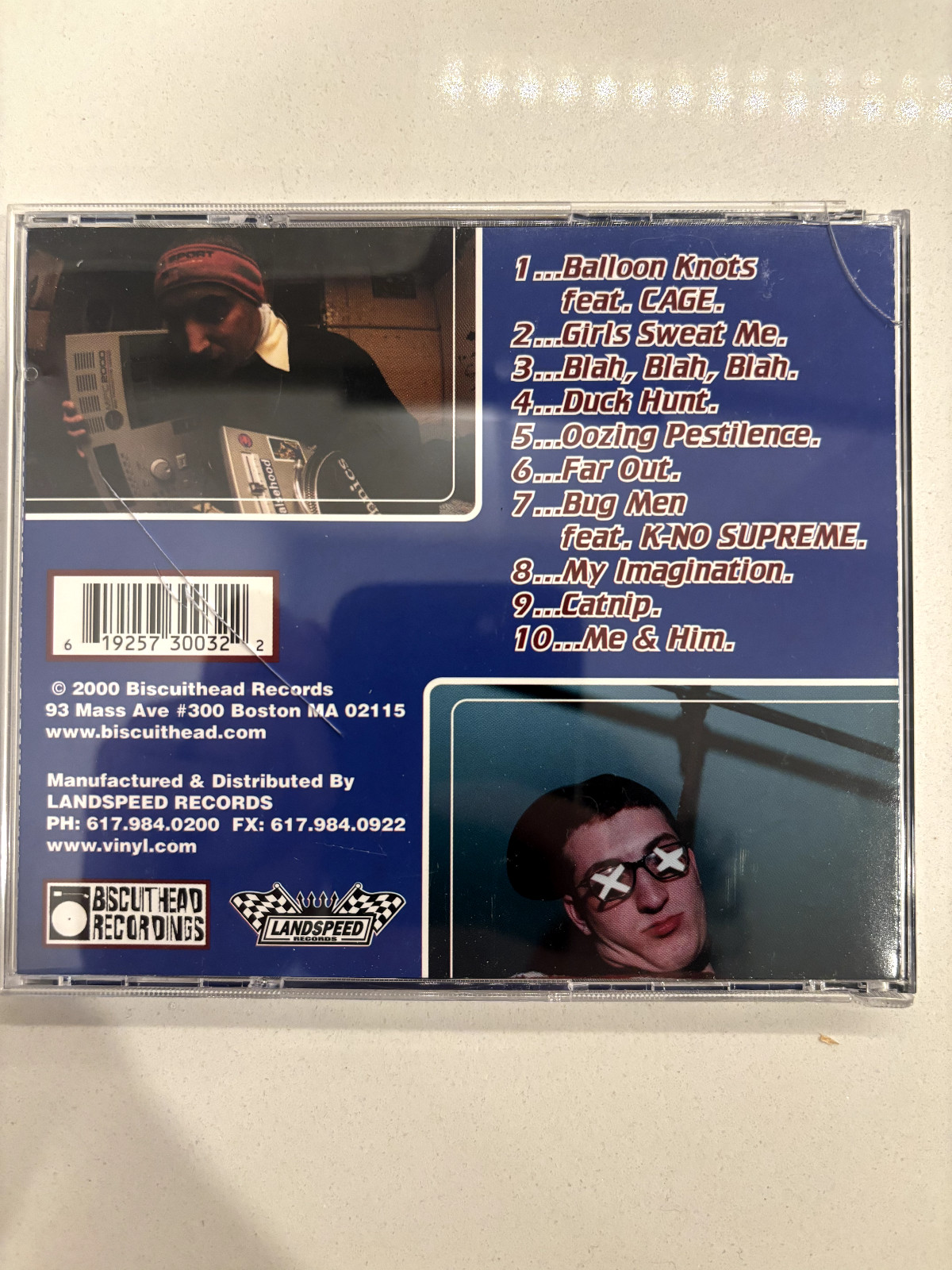 Porn Theatre Ushers – Sloppy Seconds CD, Cage & K-No