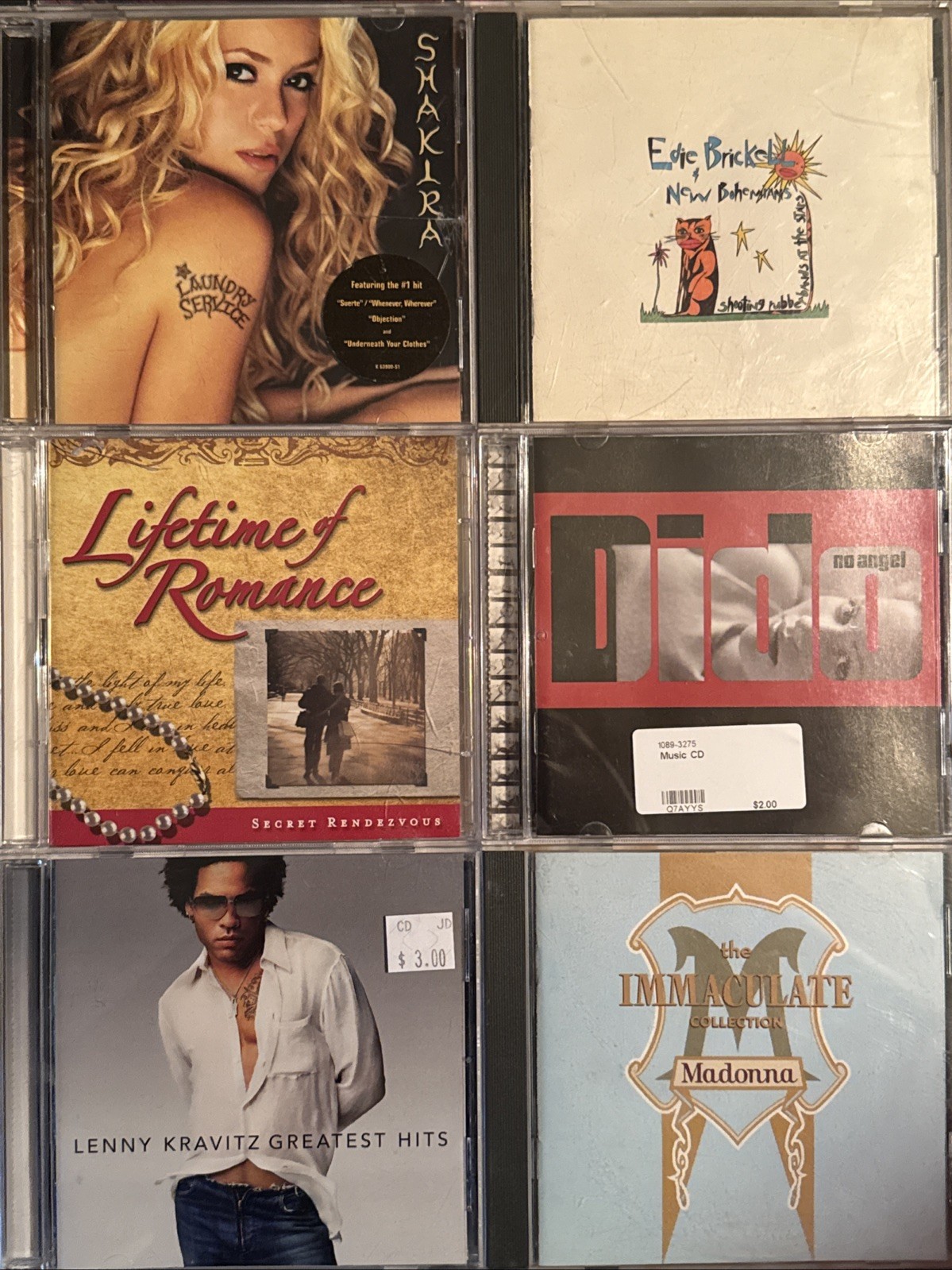 40 CD Mixed Genre CD Lot – Madonna, Shakira, Jewel, Celine, Turner, Mayer, Abdul