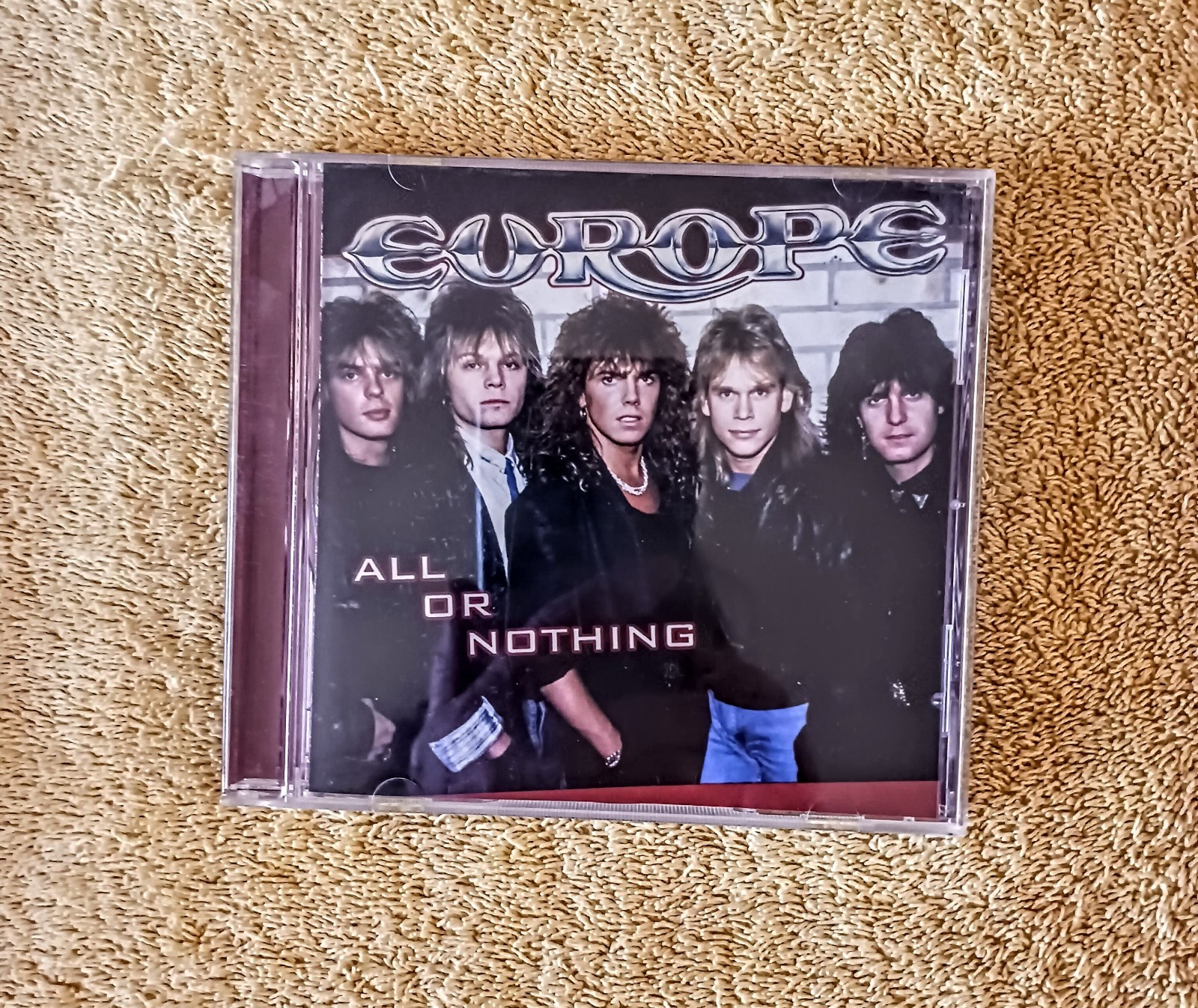 ALL OR NOTHING–EUROPE (CD, May-2005, Sony Music Distribution Vintage Vg