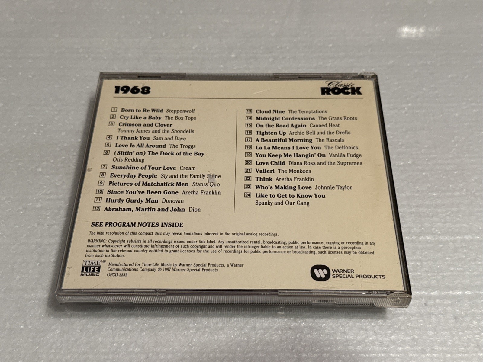 [TL3] 15 Time Life “CLASSIC ROCK” CD Lot 1960s 60s BEAT GOES ON SHAKIN’ ALL OVER