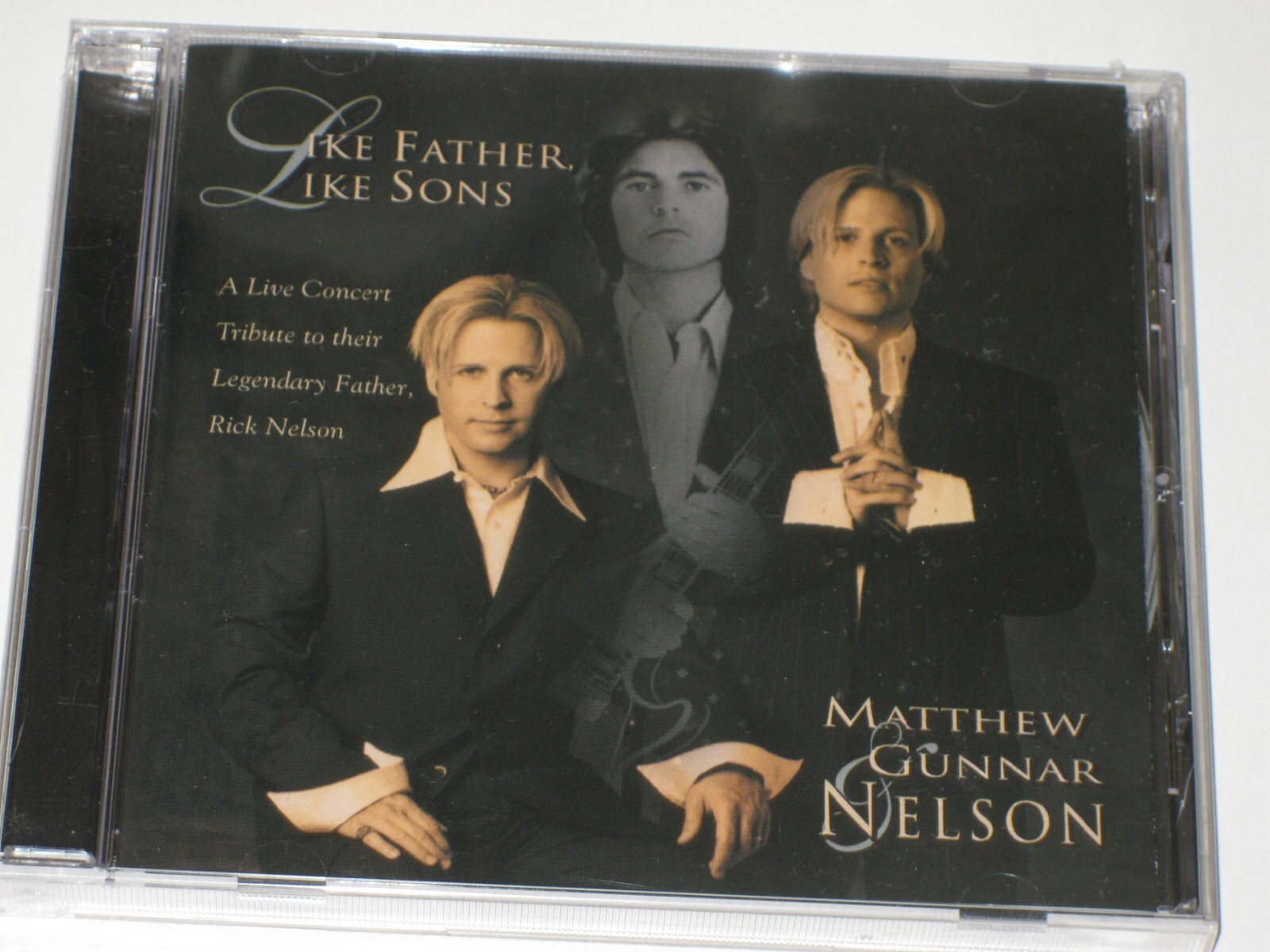 NELSON – Like Father, Like Sons CD Tribute RICKY NELSON -Travelin’ Man Best Of