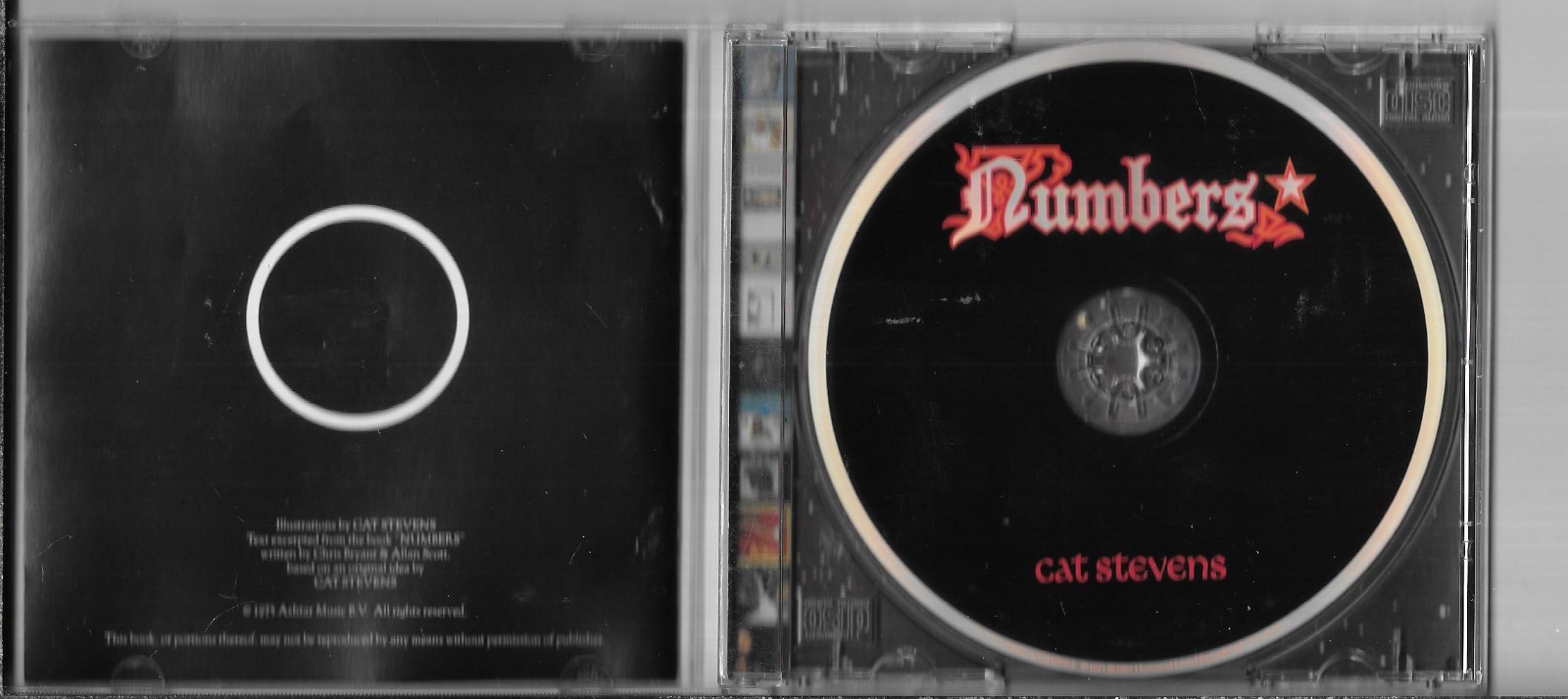 Cat Stevens Numbers CD VG+
