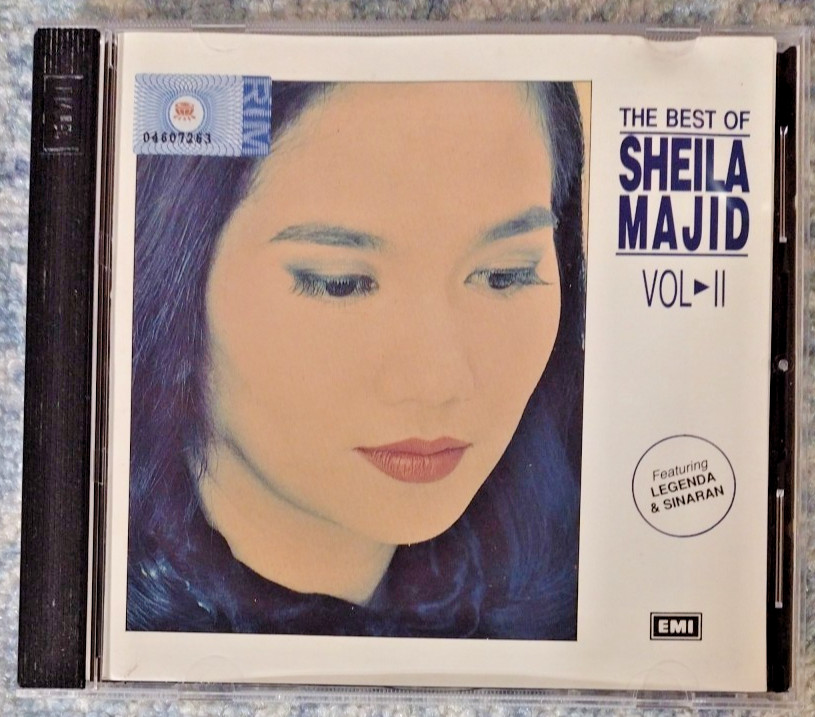 THE BEST Of SHEILA MAJID VOL. 2 CD 1991 EMI Malaysia’s “Queen Of Jazz!”