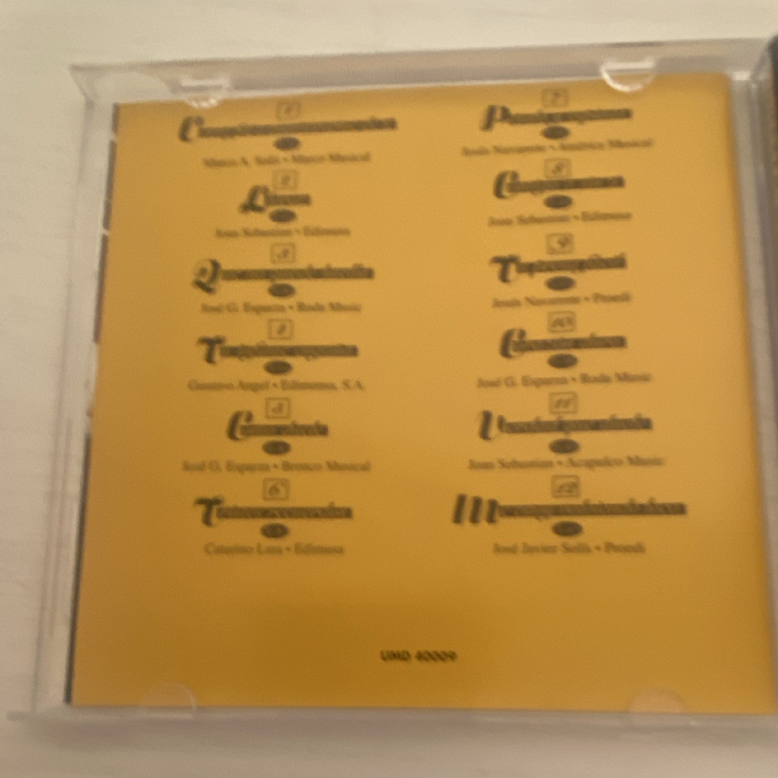 Lucero Lucero de México CD Album 1997 Universal Music Latino Bolero UMD 40009