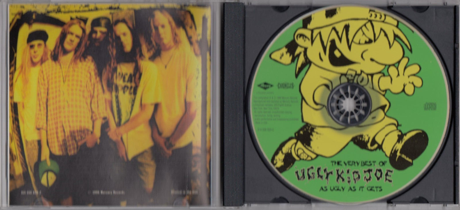 Ugly Kid Joe – The Very Best Of (CD, 1998, Mercury Records)