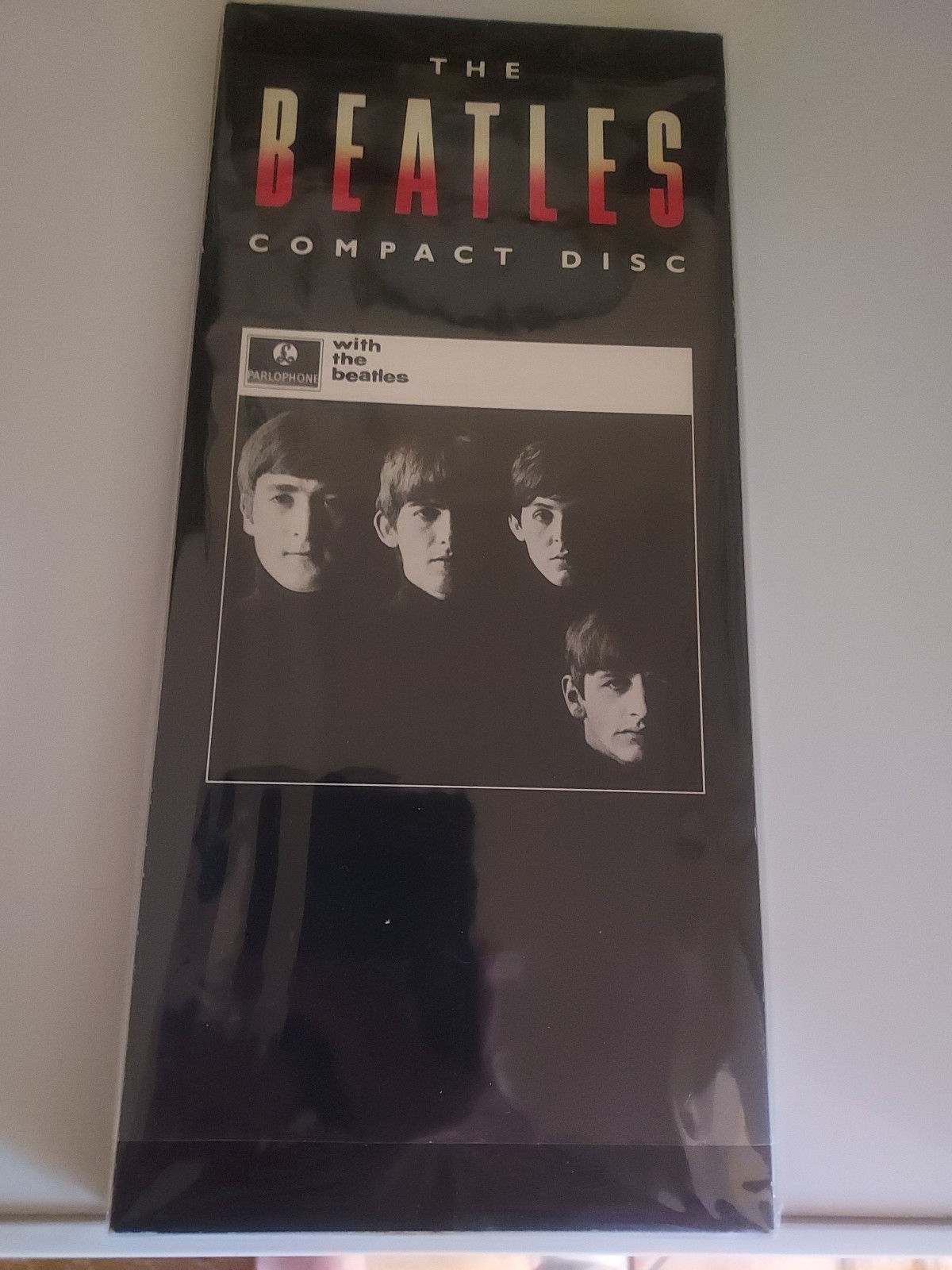 The Beatles with The Beatles 1st Time On CD Like New LONGBOX OOP RARE