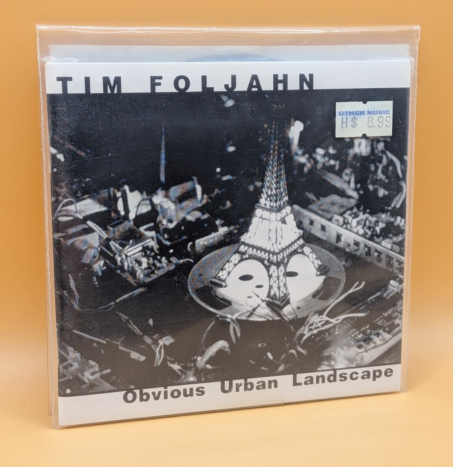 Tim Foljahn Obvious Urban Landscape CD 2001 Old Gold Experimental Indie Rare
