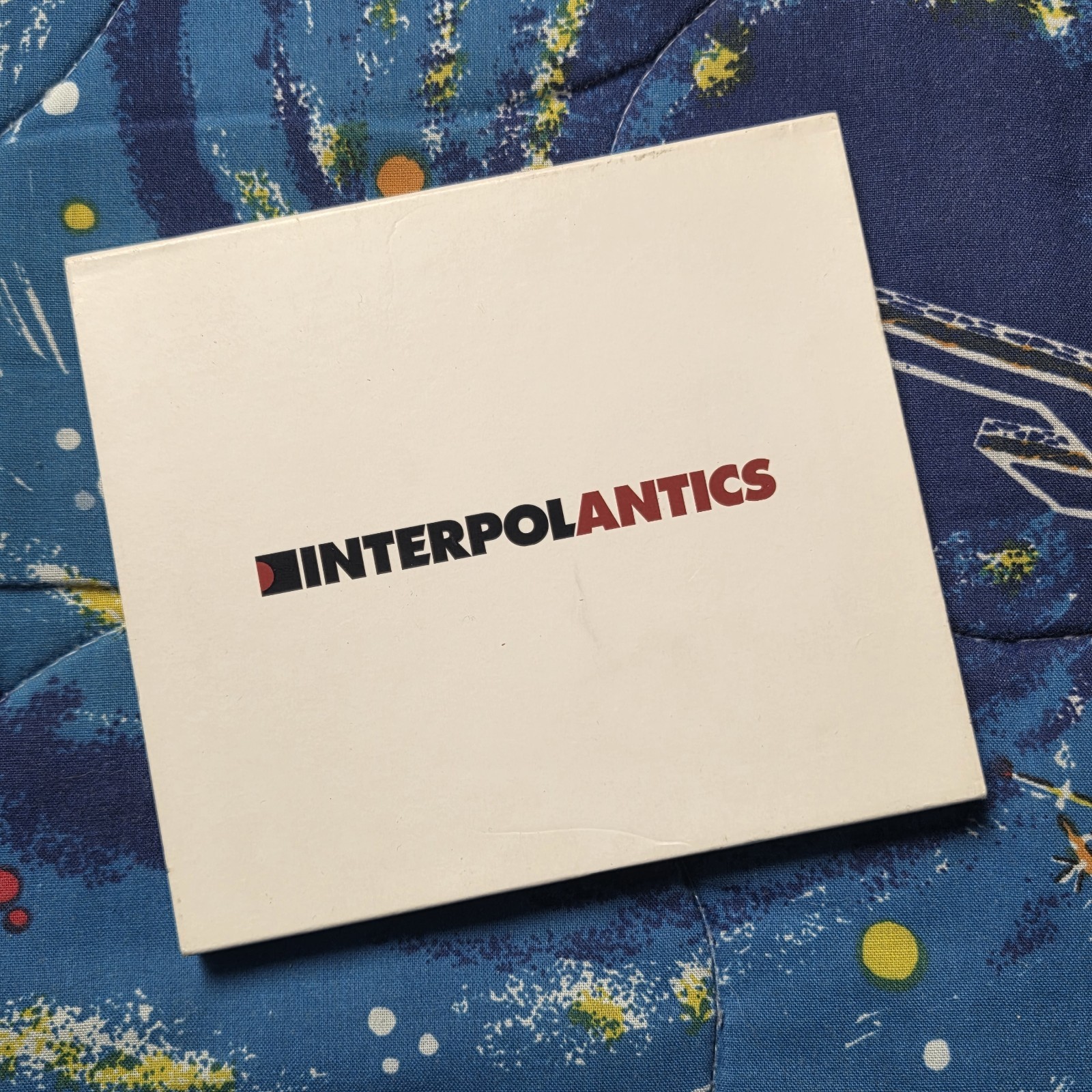Interpol Antics 2004 CD Album with Protective Slip Cover Indie Rock/Garage Y2K