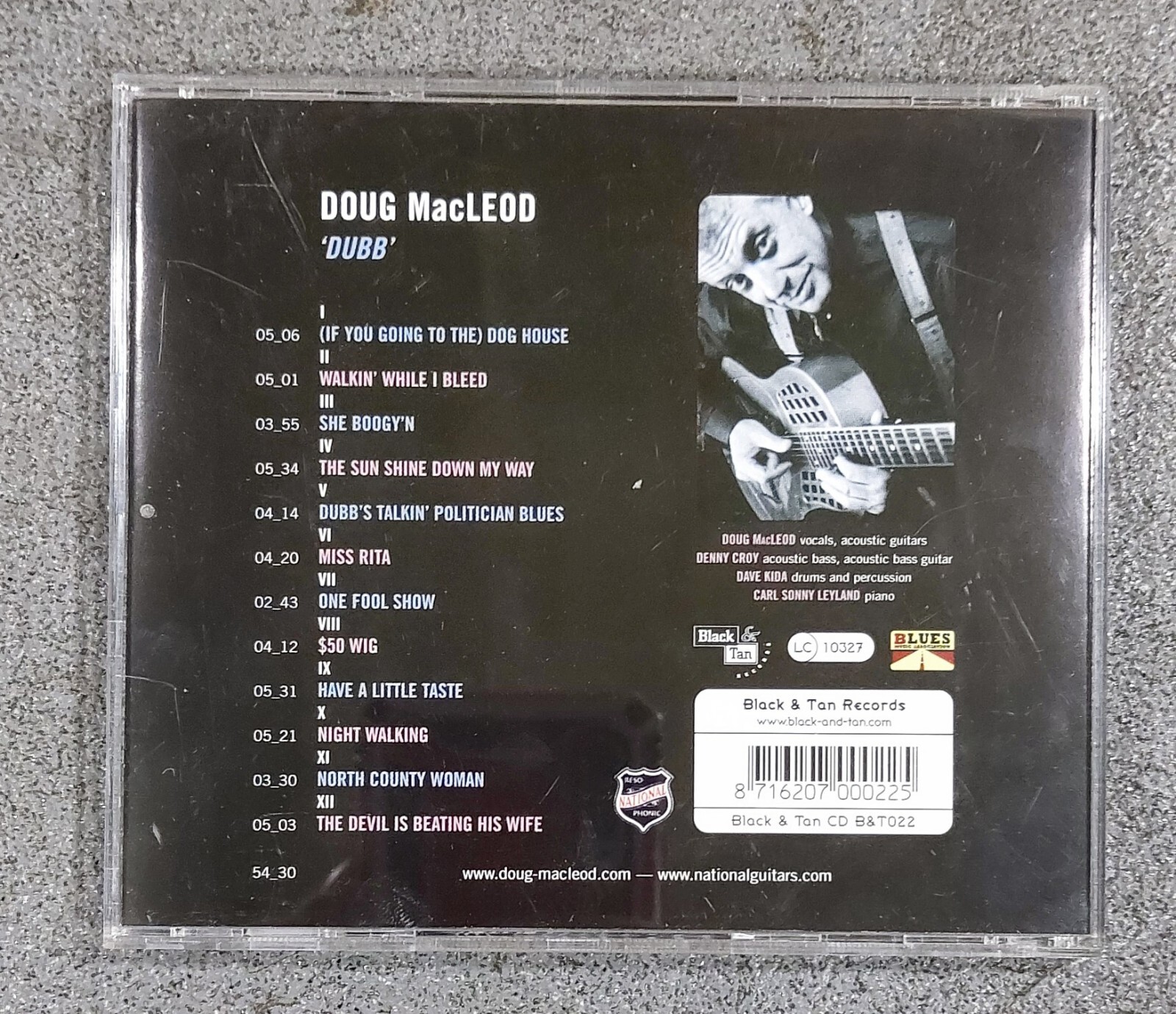 Doug MacLeod – Dubb – CD Album *SIGNED* (CS1)
