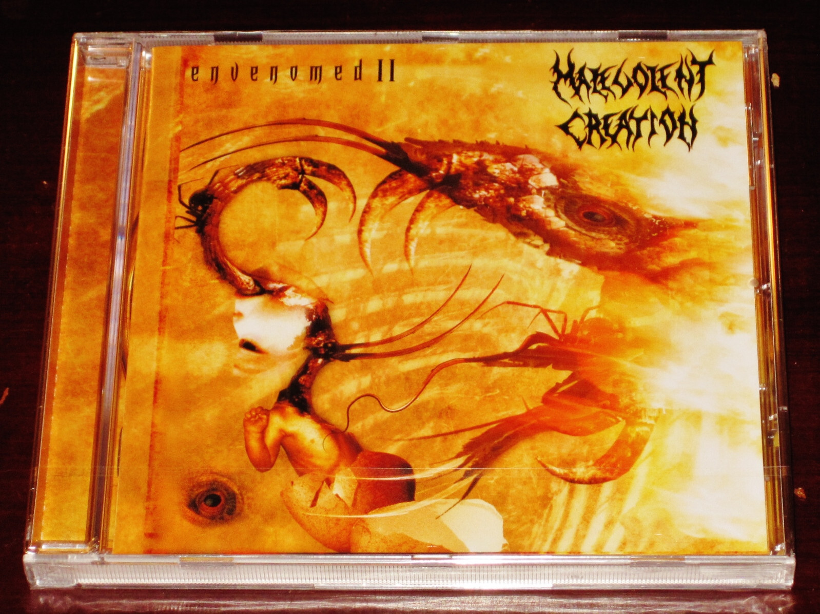 Malevolent Creation: Envenomed II CD 2021 Reissue Bonus Tracks Back On Black NEW
