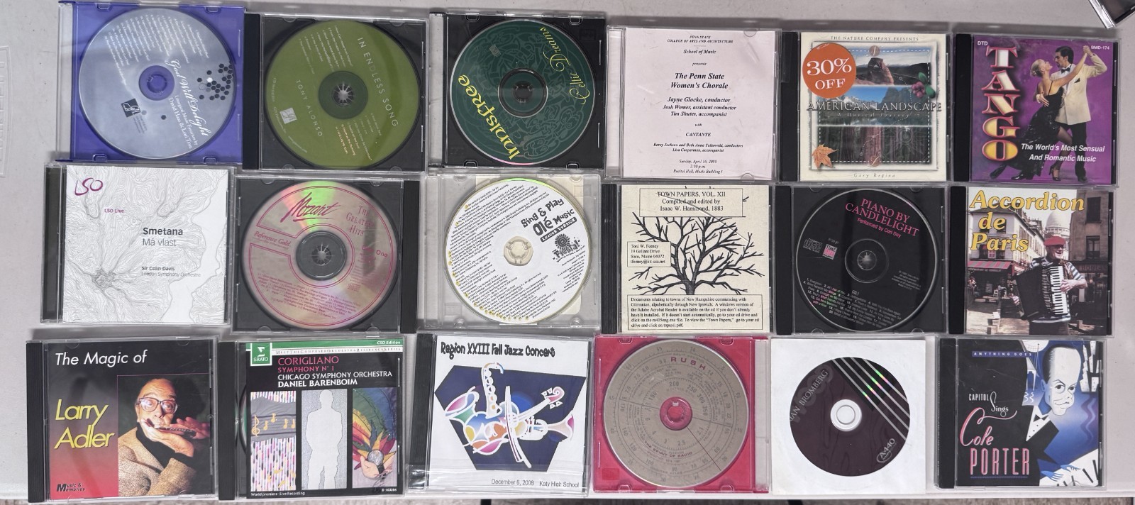 Lot Of 70 Orchestral / Choir / Instrumental CD’s