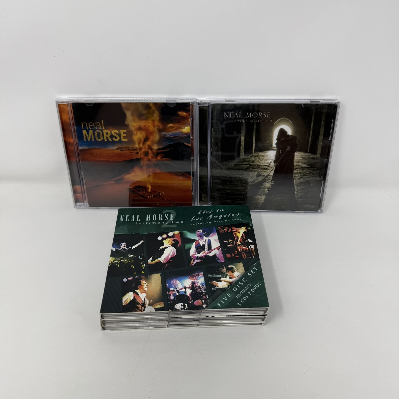 Neal Morse – Testimony (16 CD/4 DVD Lot) 10 Albums Progressive Rock Collection