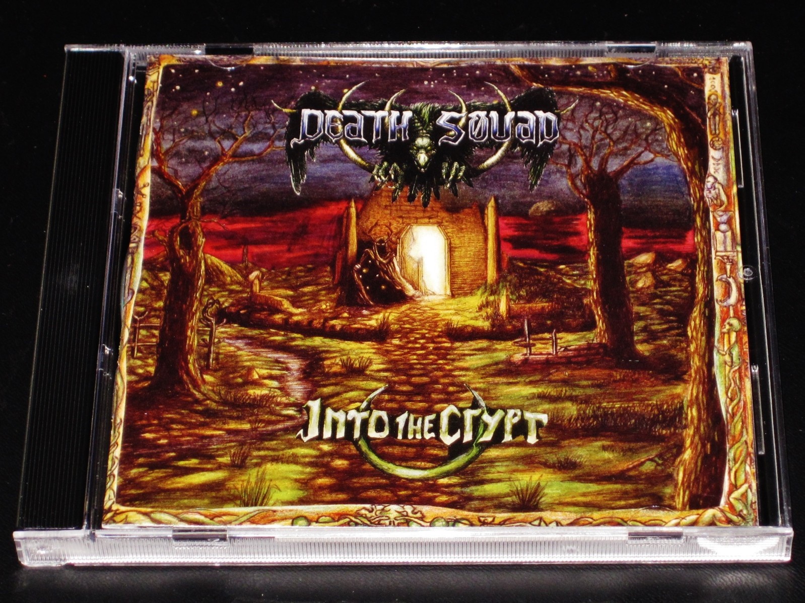 Death Squad: Into The Crypt / Dying Alone CD 2016 Dark Symphonies USA DARK63 NEW