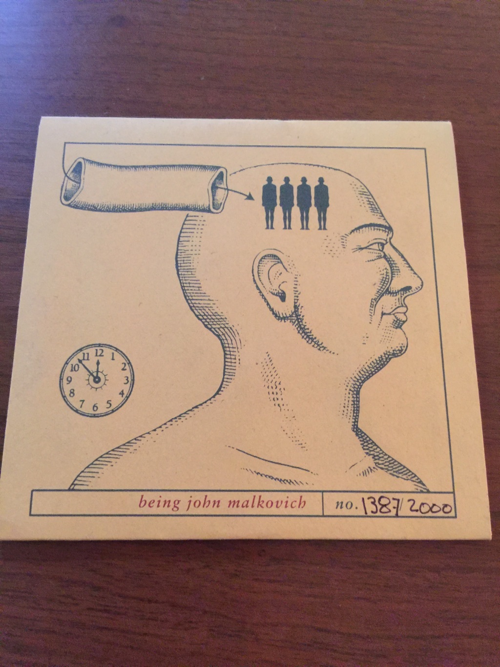 Being John Malkovich audio project Limited Edition Promo CD