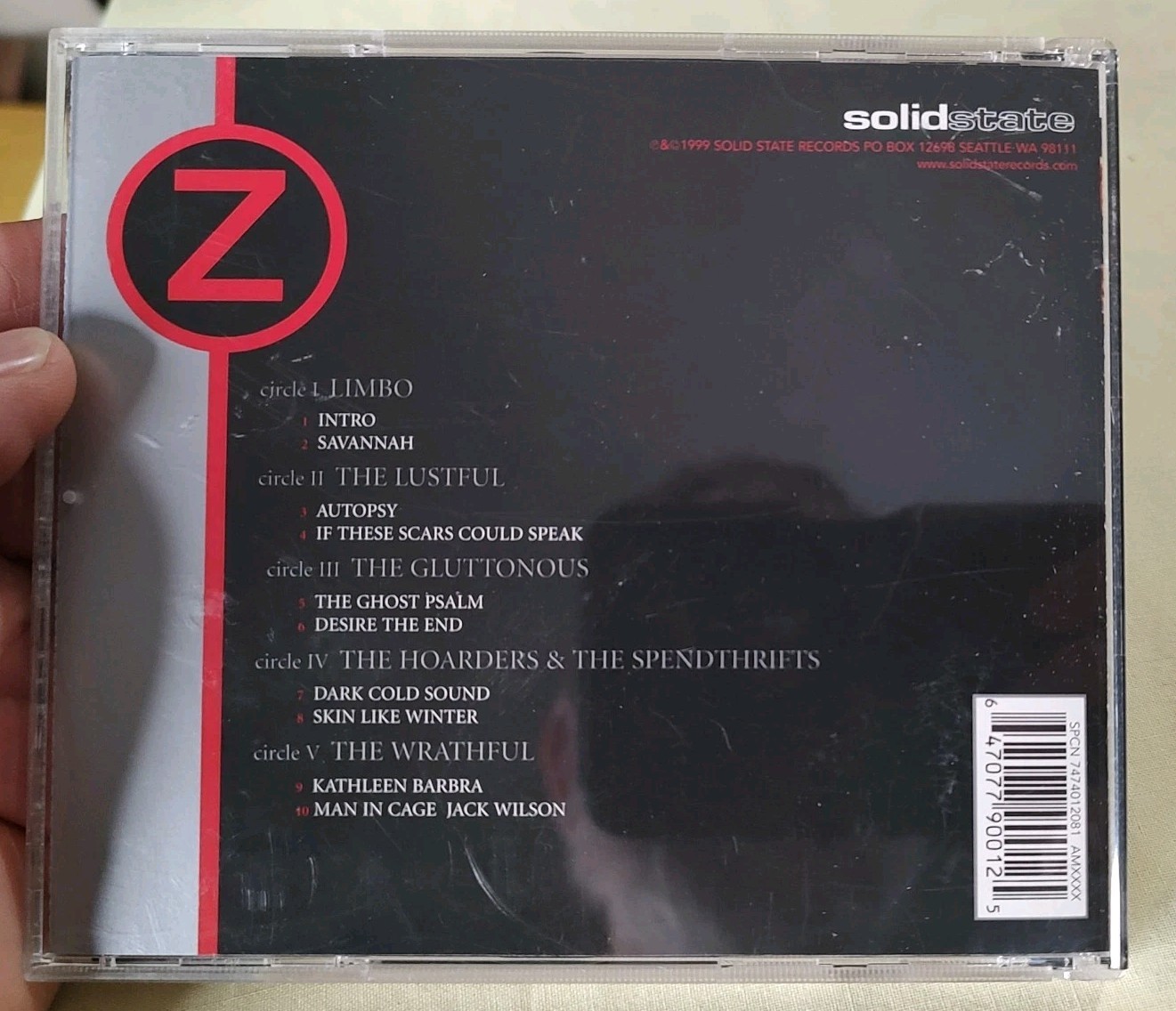 CD ZAO Liberate Te Ex Inferis save yourself from hell Excellent Condition RARE