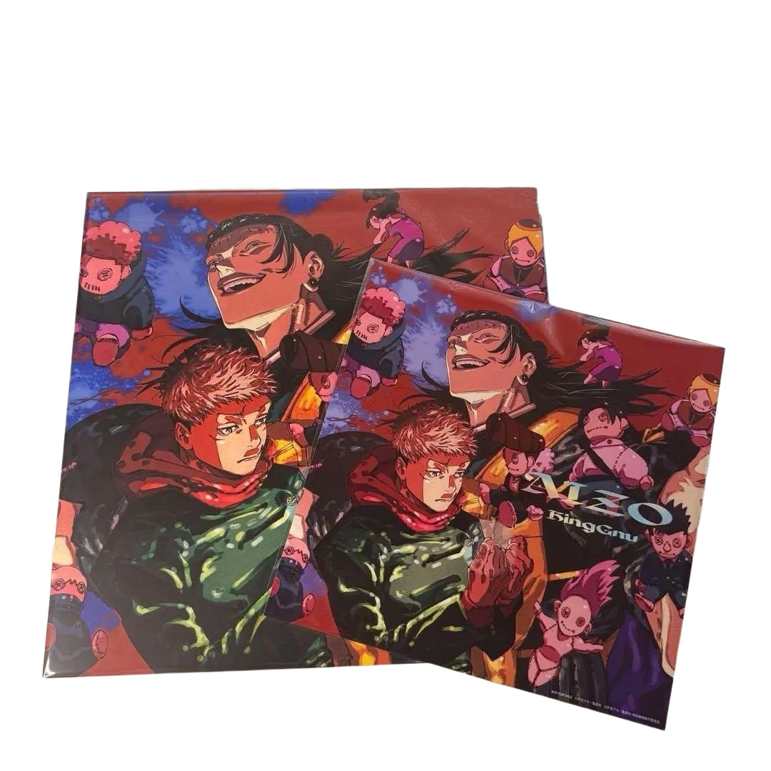 King Gnu AIZO CD Mega jacket ver. 12 inch size Limited Jujutsu Kaisen Japan