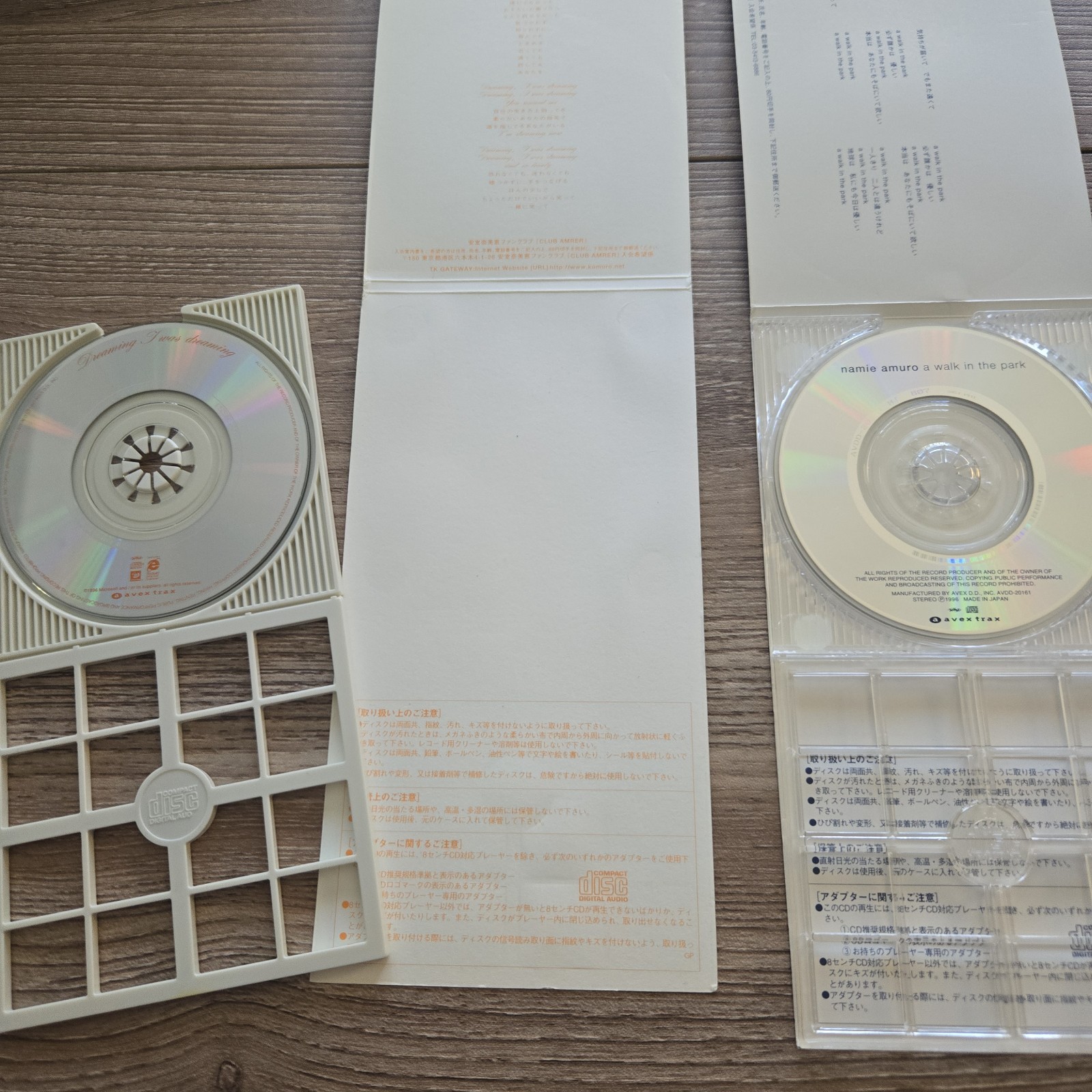 Namie Amuro 6-CD LOT: Tanzaku Japan Import 3″ CD Singles J-Pop Avex TK