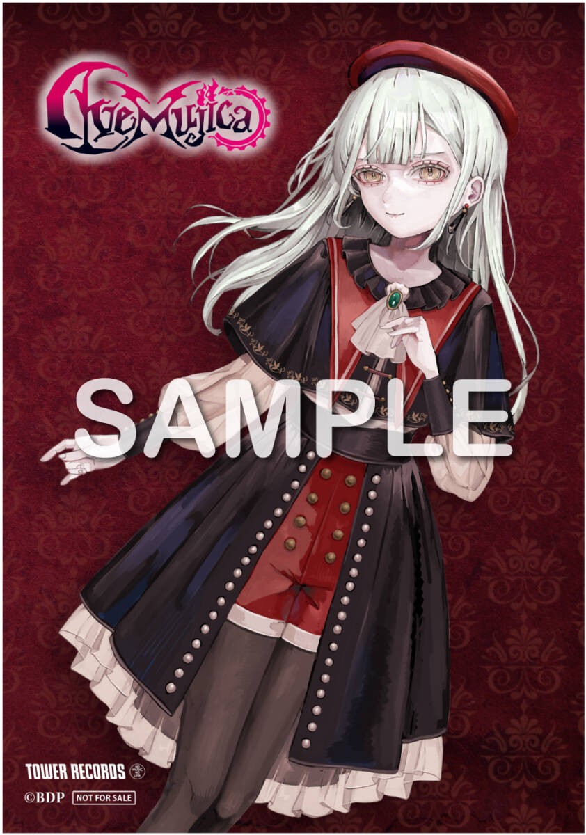 BanG Dream Ave Mujica 3rd Single CD Store Bonus L-size Bromide (Dorolisu, Mortis