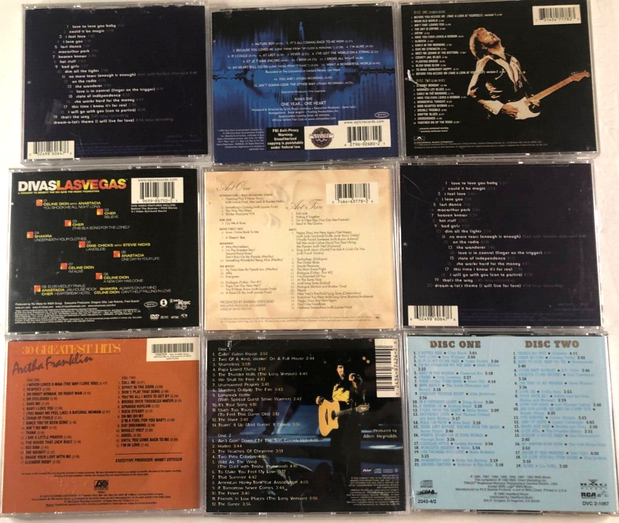 Multiple(2-4) CD’s Pick Choose your own-Country, Rock, R&B – Combined S/H
