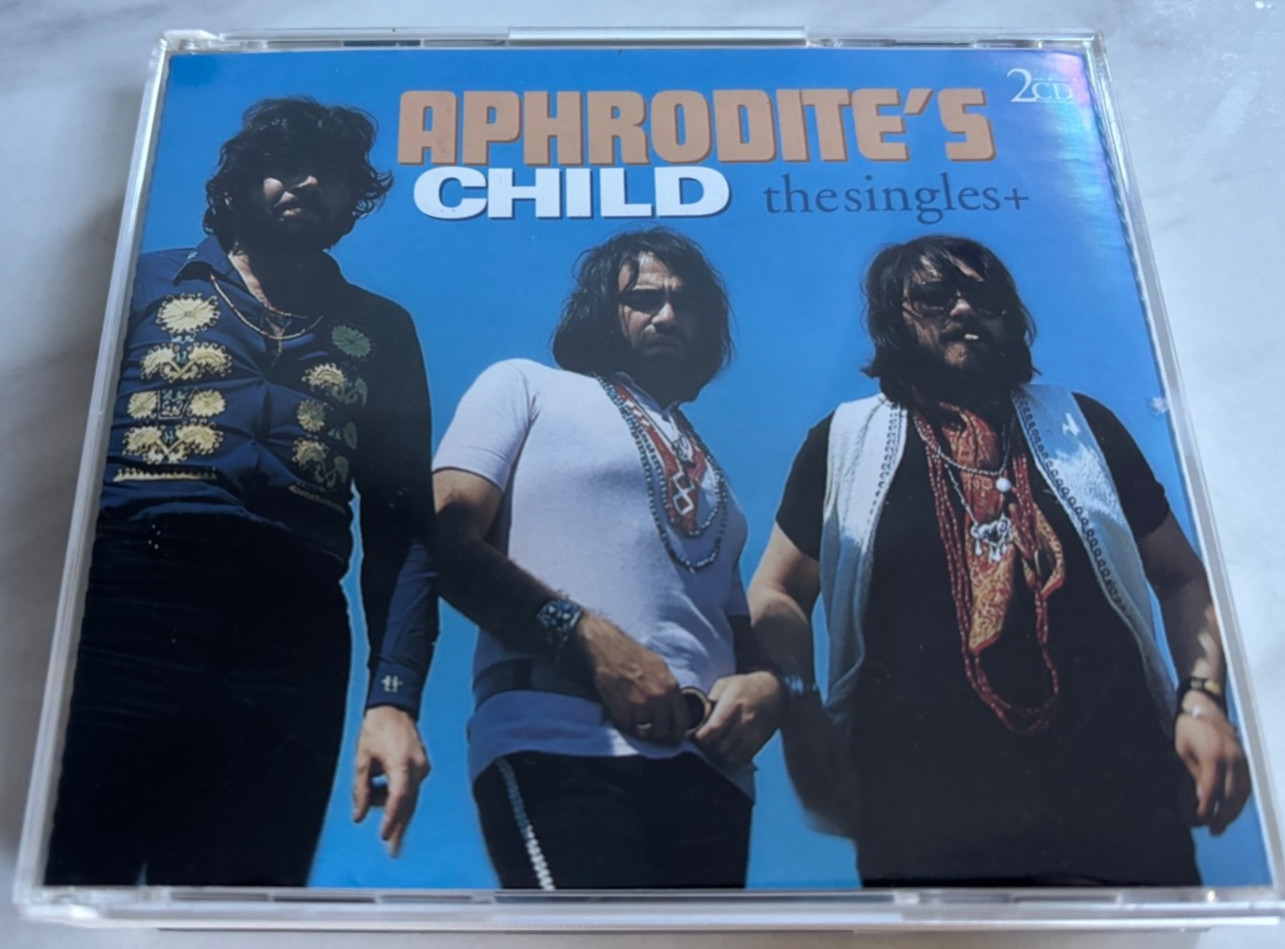 Aphrodite’s Child-The Singles Plus. 38 Track 2 CD Set- Vangelis & Demis Roussos.