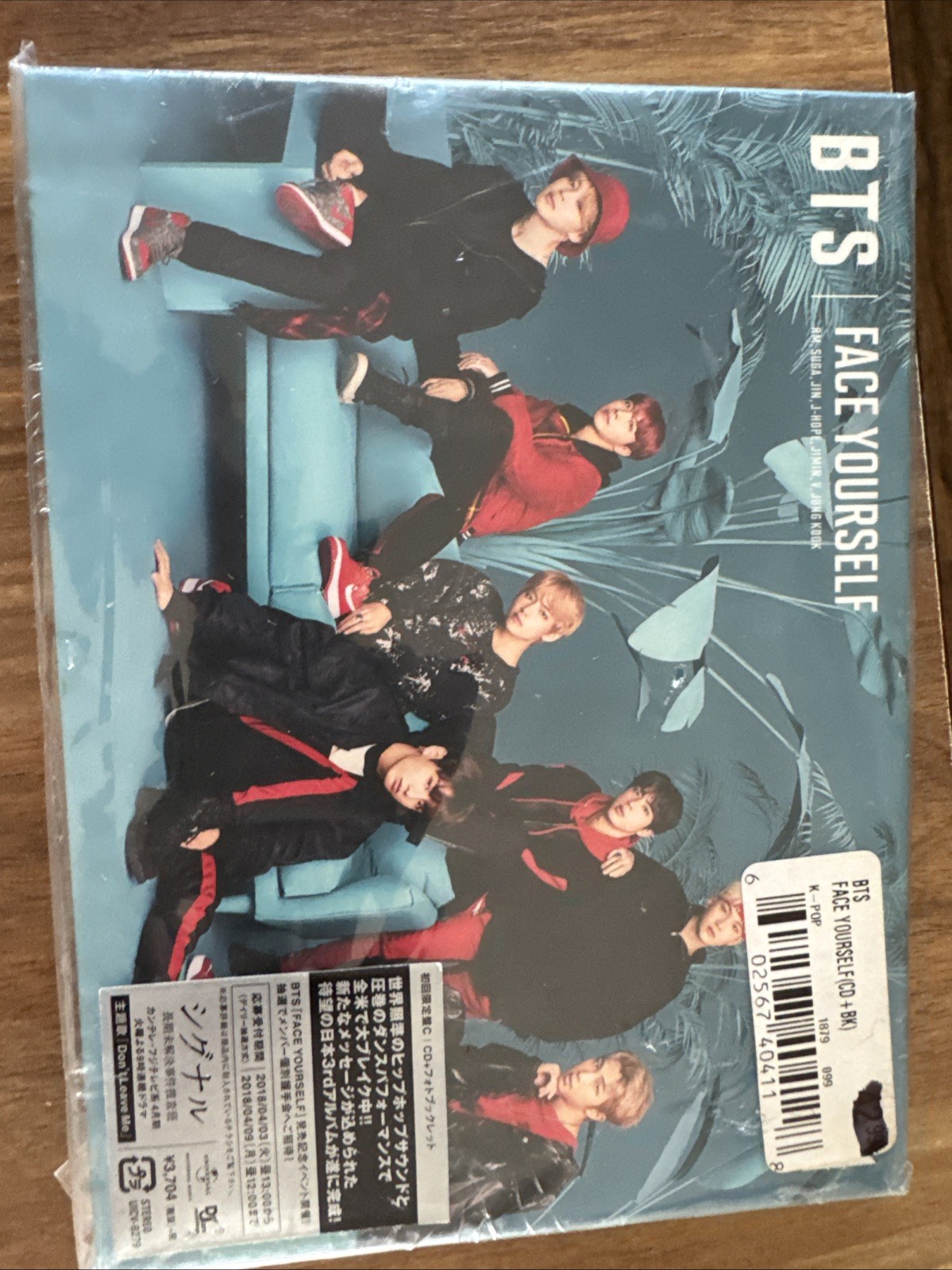 New BTS FACE YOURSELF First Limited Edition Type C CD Photo booklet Japan