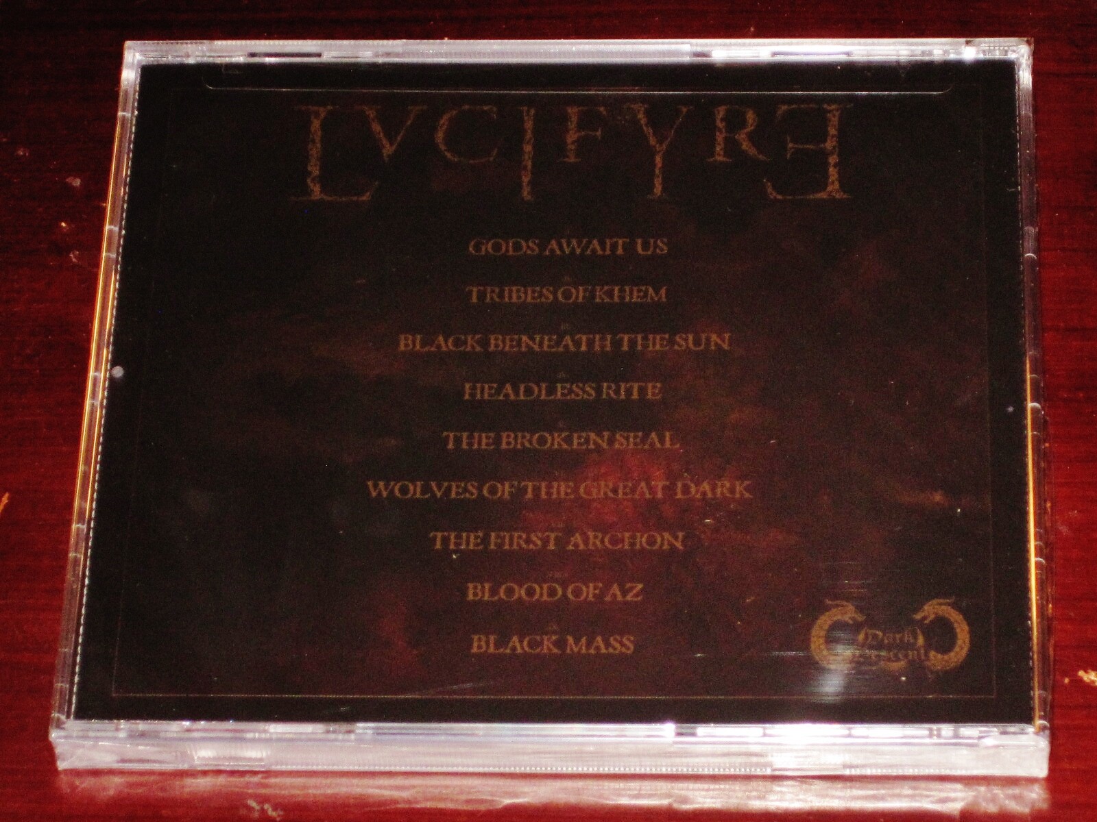 Lucifyre: The Broken Seal CD 2021 Lvcifyre Dark Descent Records USA DDR265CD NEW