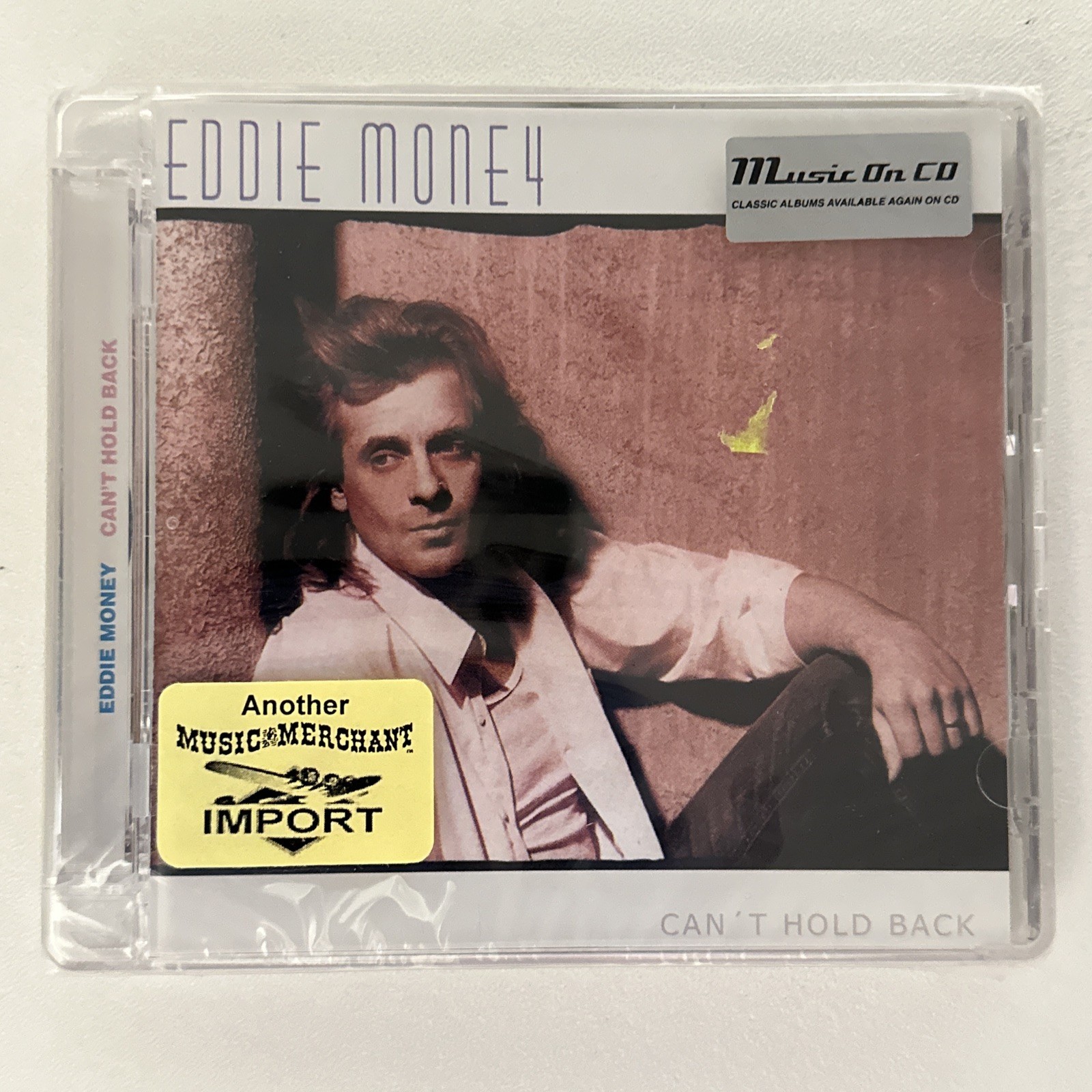 EDDIE MONEY- Can’t Hold Back CD RARE EU IMPORT NEW SEALED MINT++
