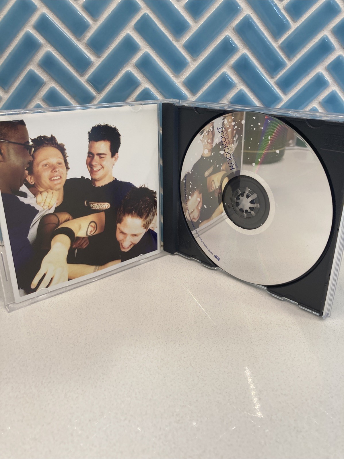 KNOCKOUT Searching For Solid Ground CD 2002 Fearless Records