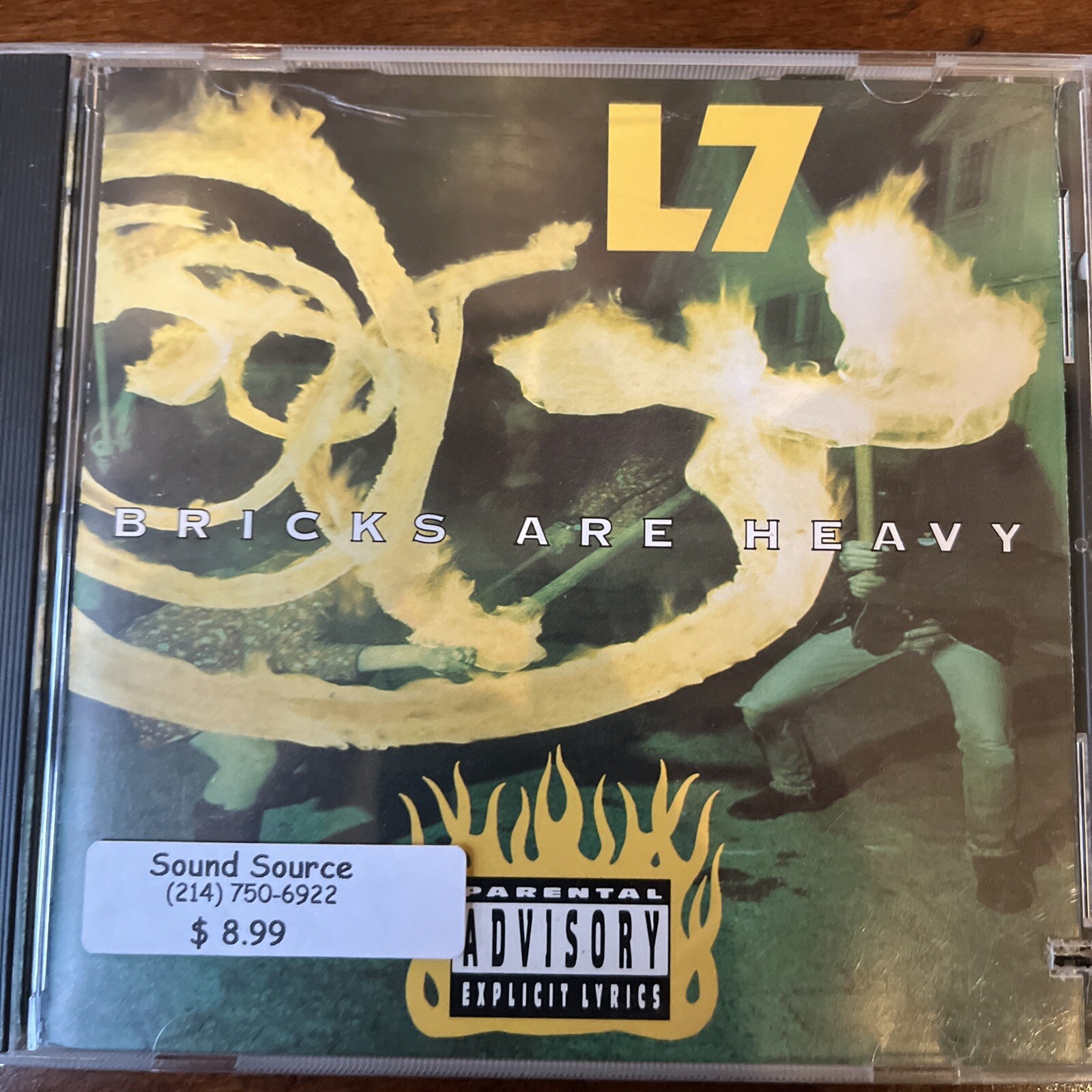 L7 Bricks Are Heavy Slash CD Wargasm Scrap Diet Pill Slide Mr Integrity Monster