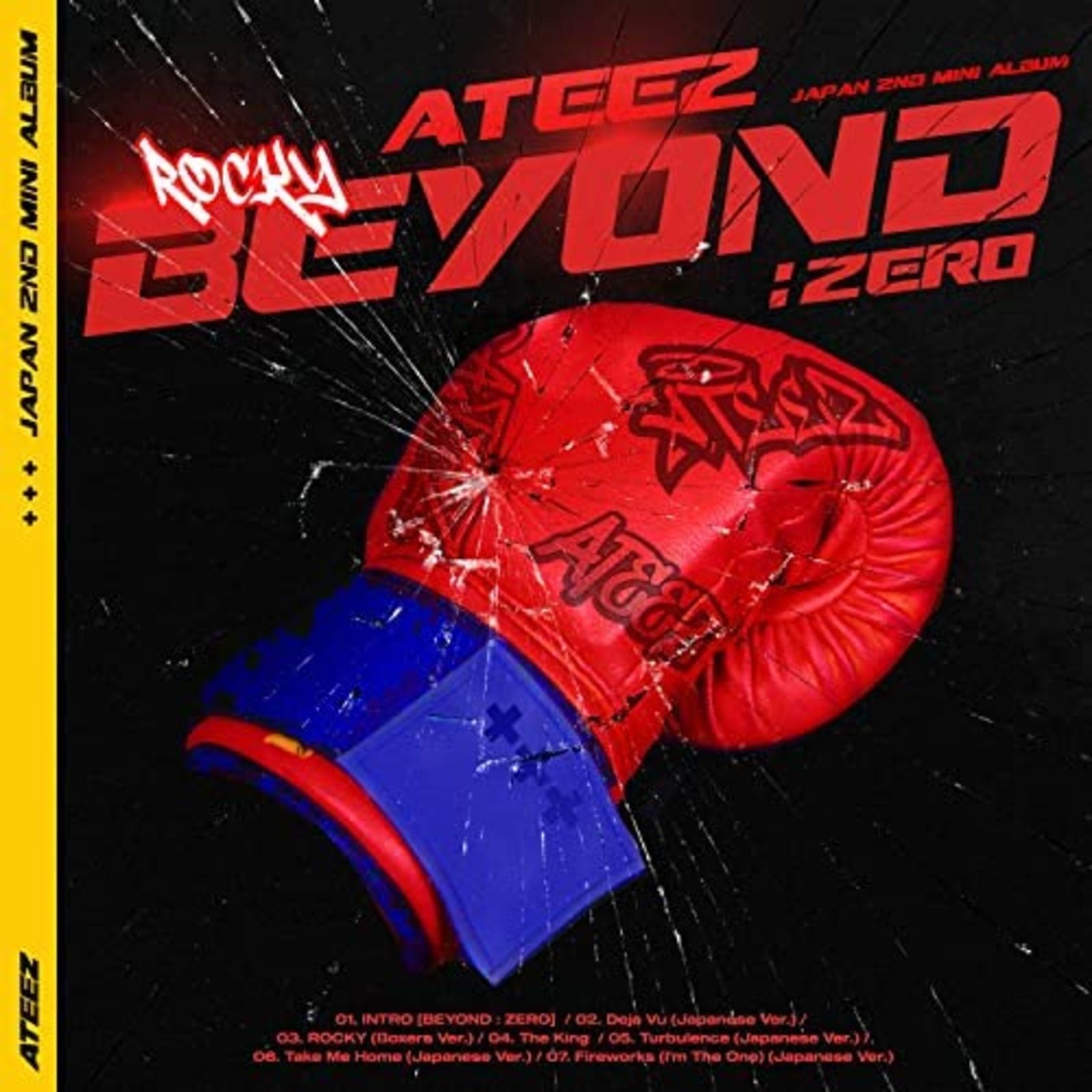 ATEEZ BEYOND ZERO First Limited Edition Type A CD DVD COZP-1908 F/S w/Tracking#