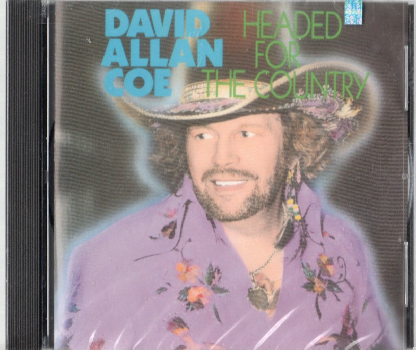 Headed for the Country By David Allan Coe CD New & Sealed. Fast 1st Class Shipp