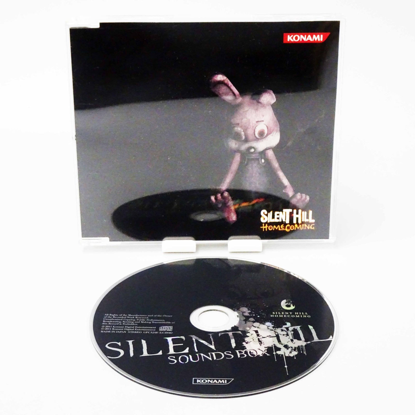 SILENT HILL Sounds Box Music Soundtrack 8 CD DVD KONAMI GFCA243-251 Game USED