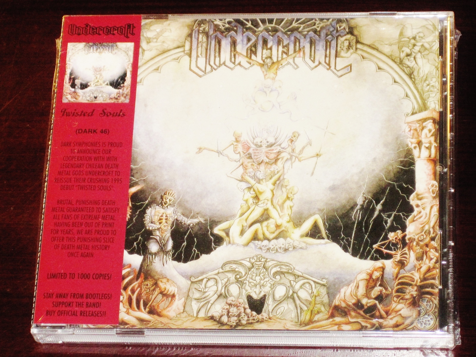 Undercroft: Twisted Souls – Limited Edition CD 2015 Dark Symphonies DARK 46 NEW
