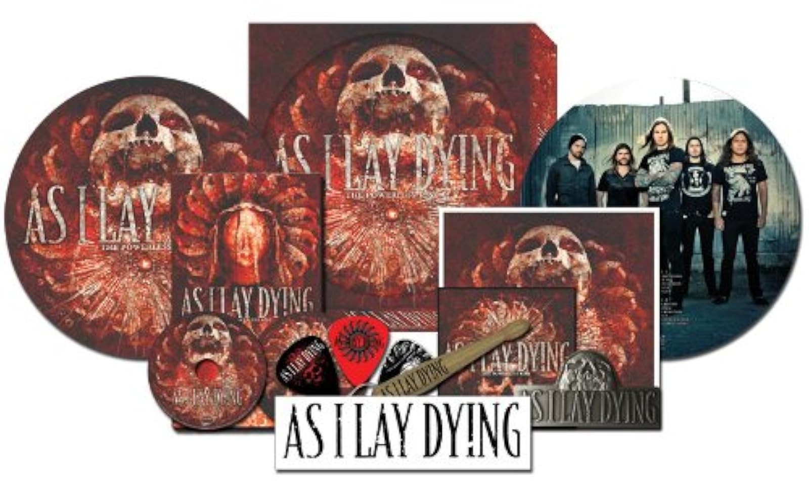 Powerless Rise By As I Lay Dying On Vinyl Record LP Album Metal 2010 Brand New