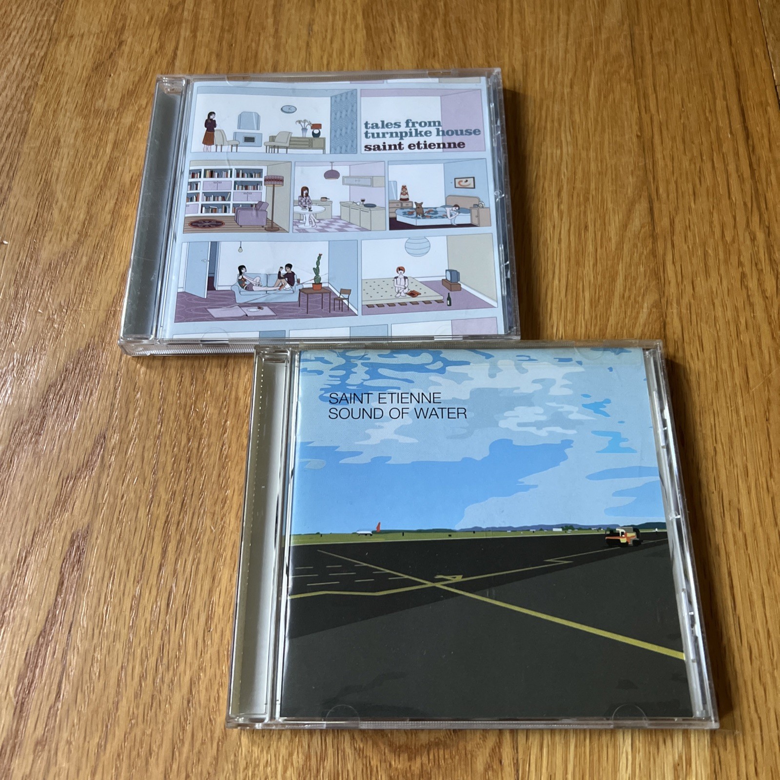 SAINT ETIENNE 2 CD LOT “Tales from Turnpike, Sound Of Water” like Stereolab