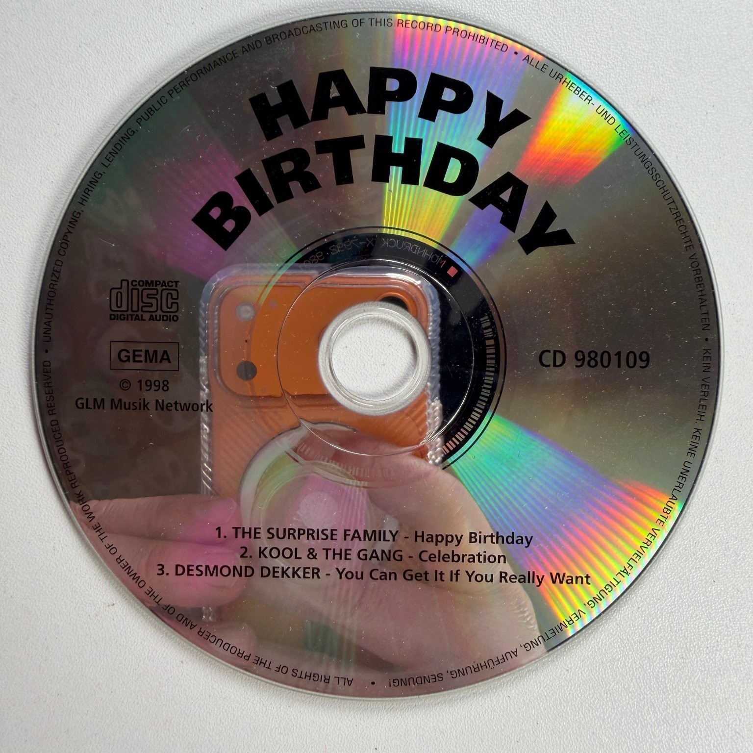 Various Artists – Happy Birthday CD 1998 Pop Soul Reggae GLM Musik Network