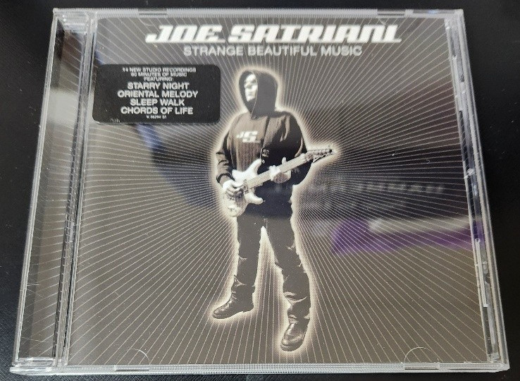 Joe Satriani Strange Beautiful Music CD 2002 Sony Epic Records Album