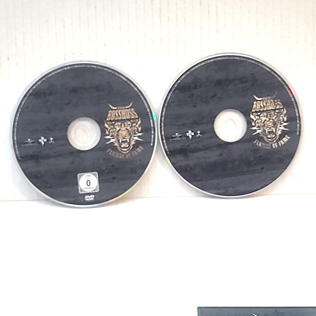 The Bosshoss Flames of Fame (UK IMPORT) Limited Edition CD & DVD w/ Lyric Book