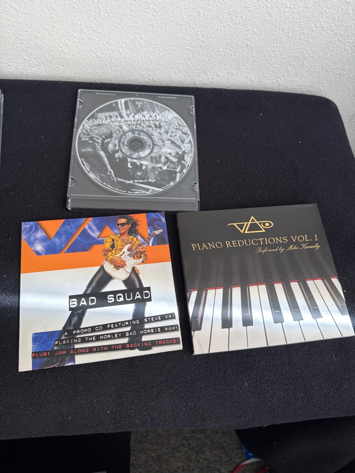 STEVE VAI * THE SECRET JEWEL BOX * CDs & 3 Picks Box Set * CD Bonus Interview